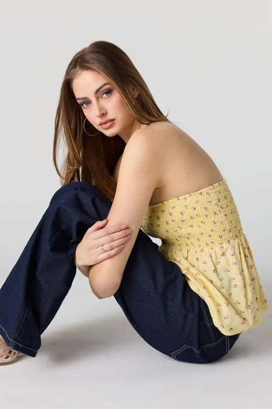 Smocked Tube Top made by Stitches