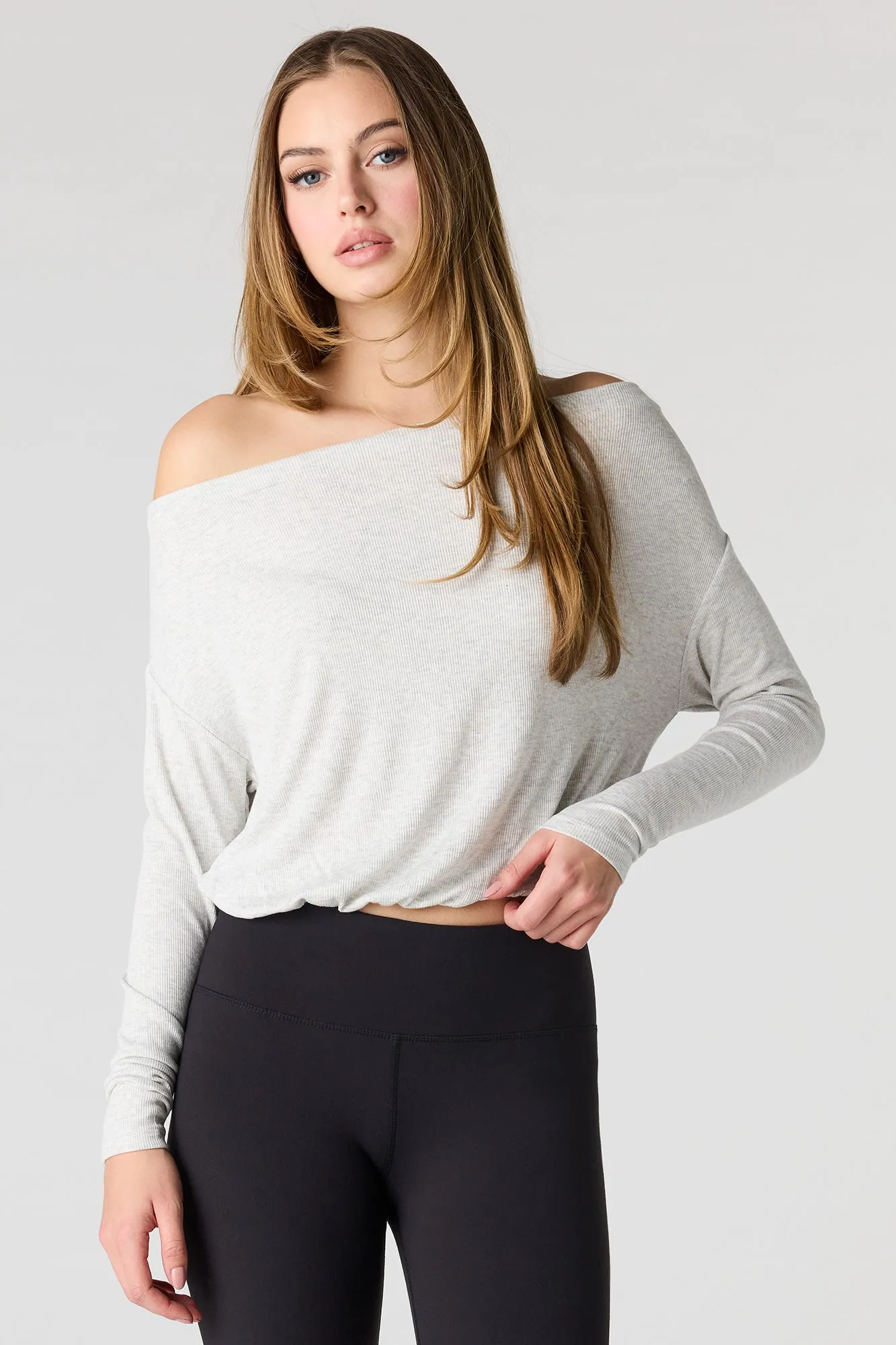 Off Shoulder Dolman Top sold by Charlotte Russe product image thumbnail 4