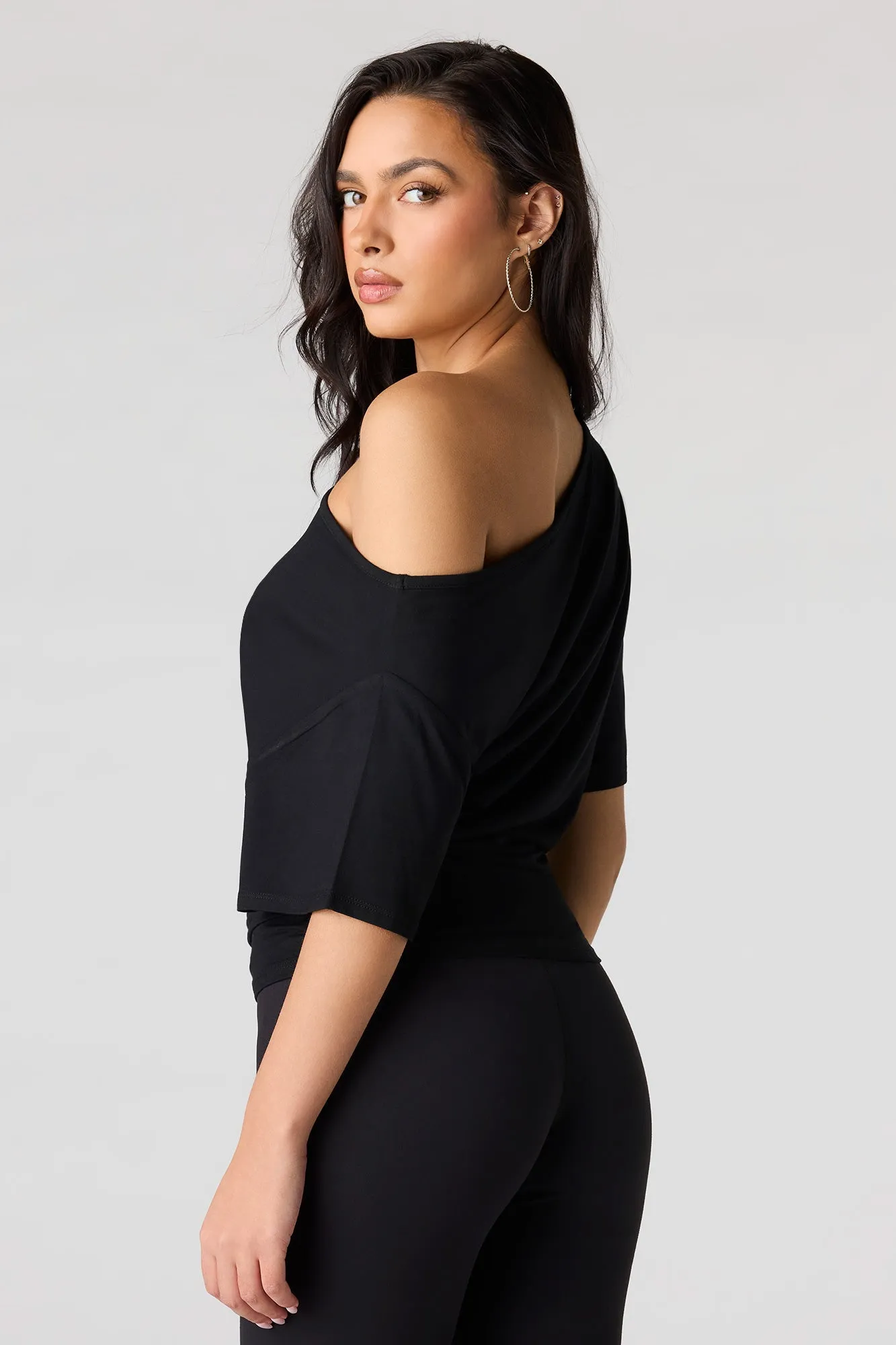 Dolman Short Sleeve Top sold by Charlotte Russe product image thumbnail 5