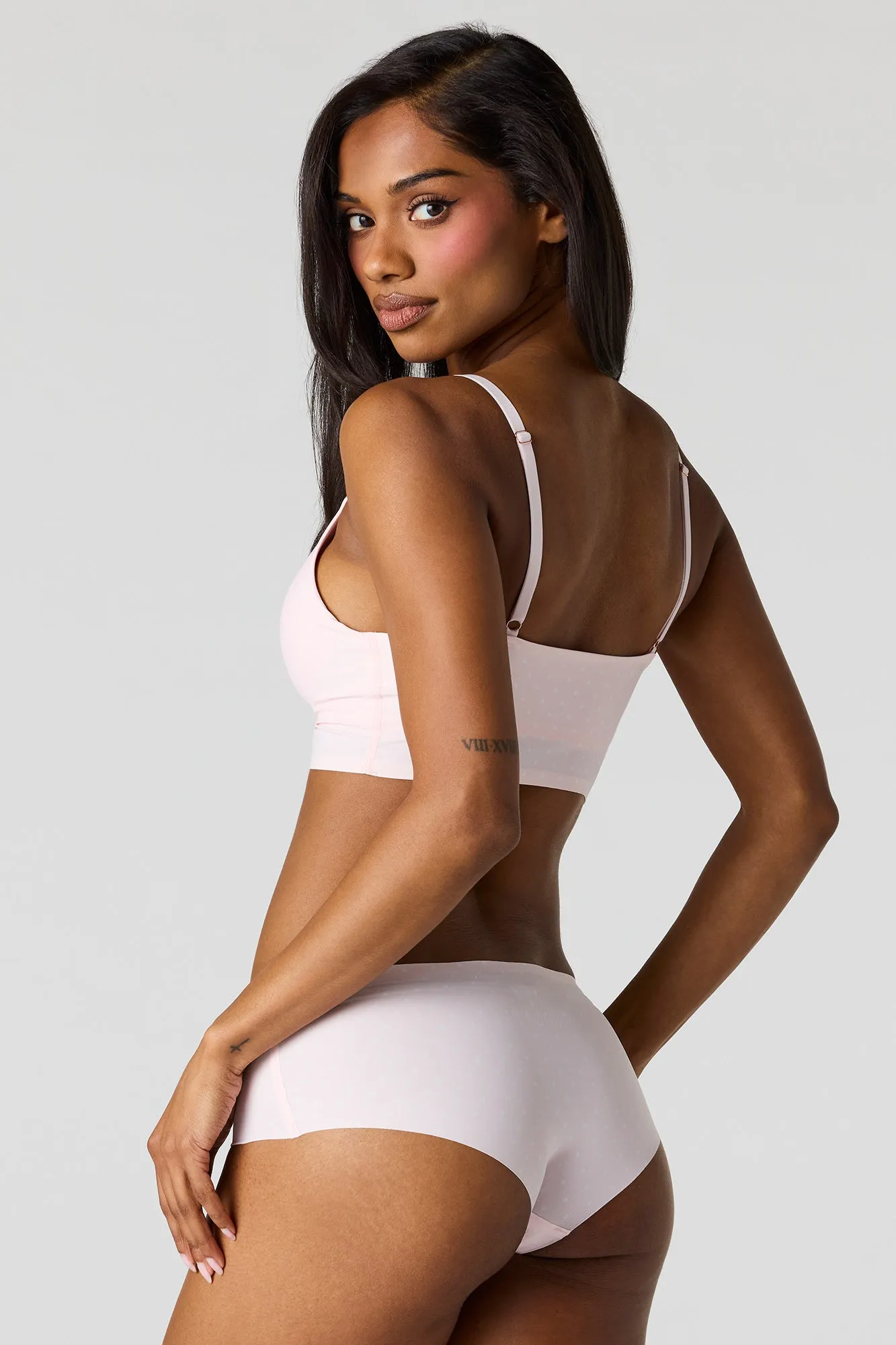 No-Show Hipster Panty (3 Pack) sold by Charlotte Russe product image thumbnail 5