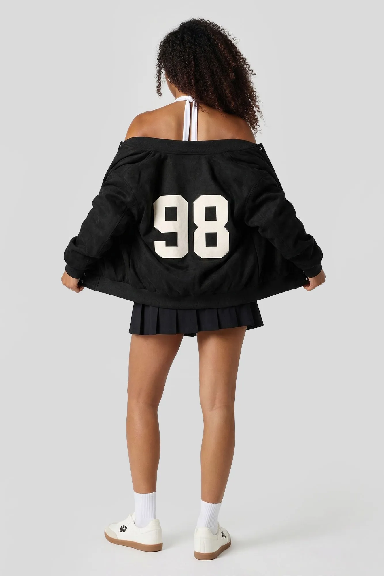 New York Bomber Jacket sold by Charlotte Russe product image thumbnail 2