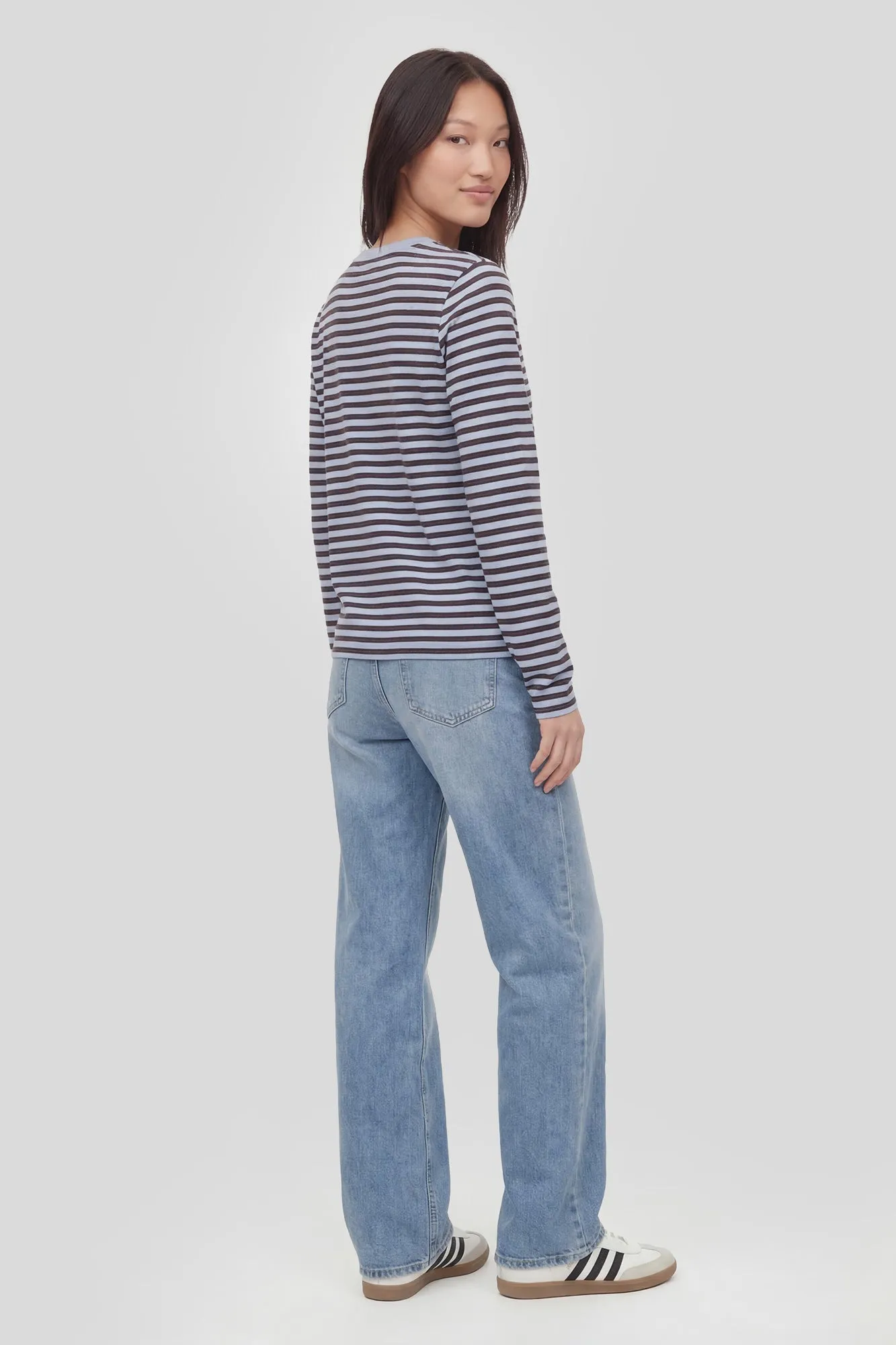 Striped Long Sleeve Top sold by Charlotte Russe product image thumbnail 5