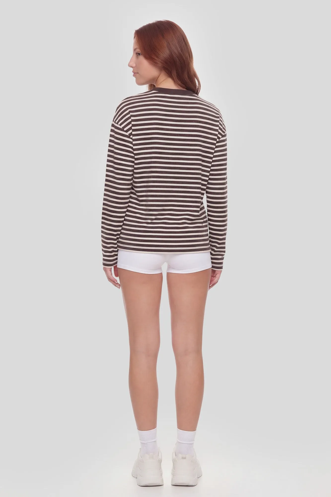 Striped Long Sleeve Top sold by Charlotte Russe product image thumbnail 2