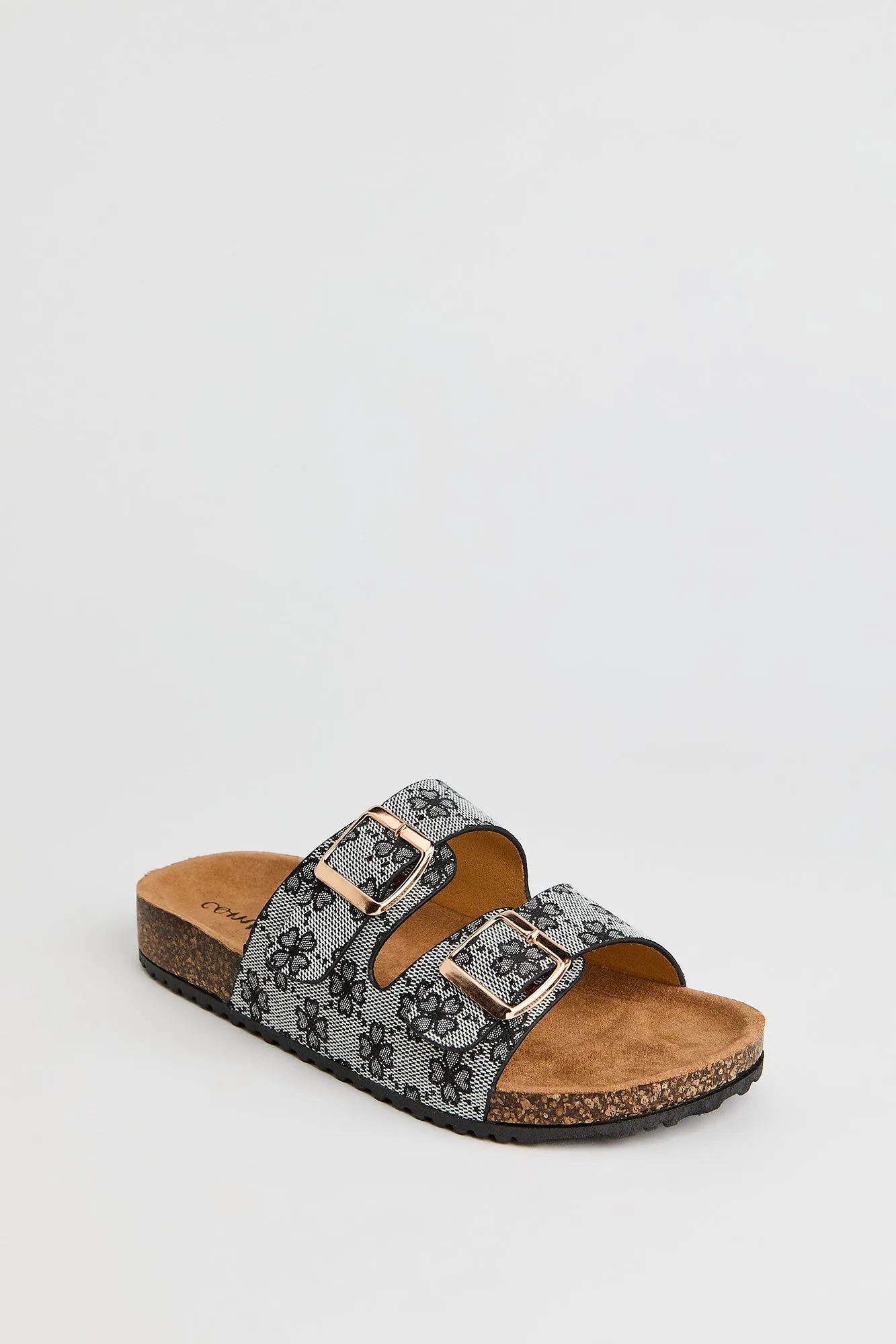 Buckle Cork Slide Sandal sold by Charlotte Russe product image thumbnail 5