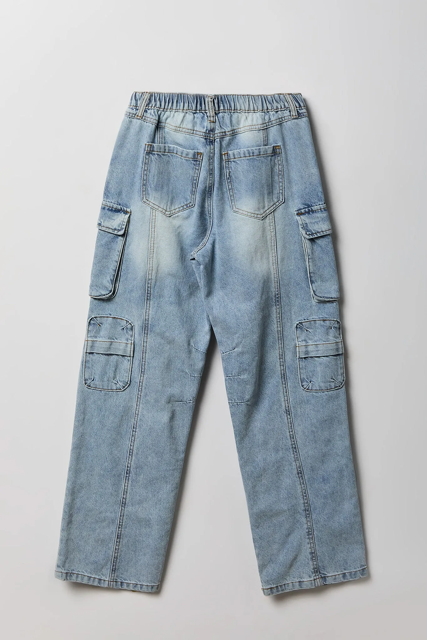 Multi Pocket Cargo Jean sold by Charlotte Russe product image thumbnail 4