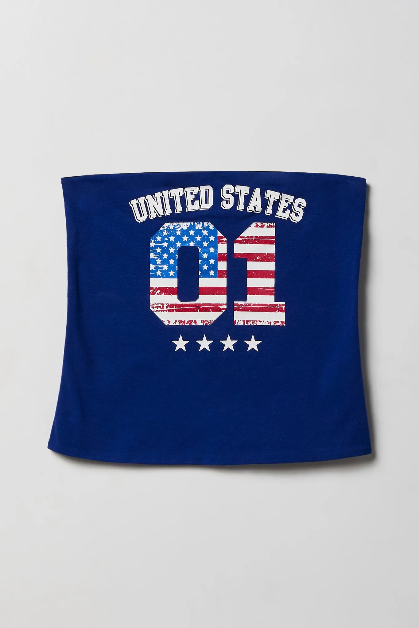 USA Graphic Tube Top sold by Charlotte Russe product image thumbnail 5