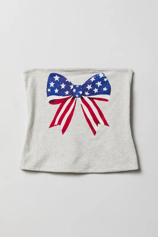 USA Graphic Tube Top made by Stitches