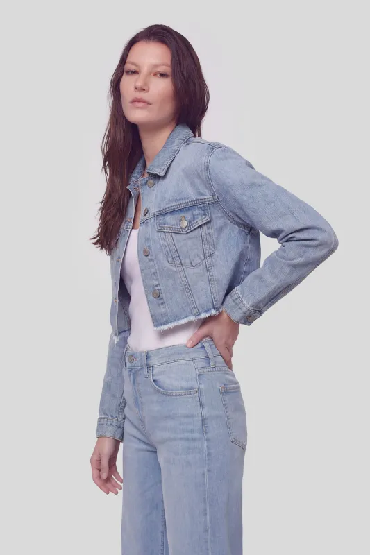Cropped Denim Jacket made by Stitches