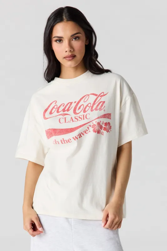 Luxe Heavy Cotton Coca-Cola Graphic T-Shirt made by Stitches