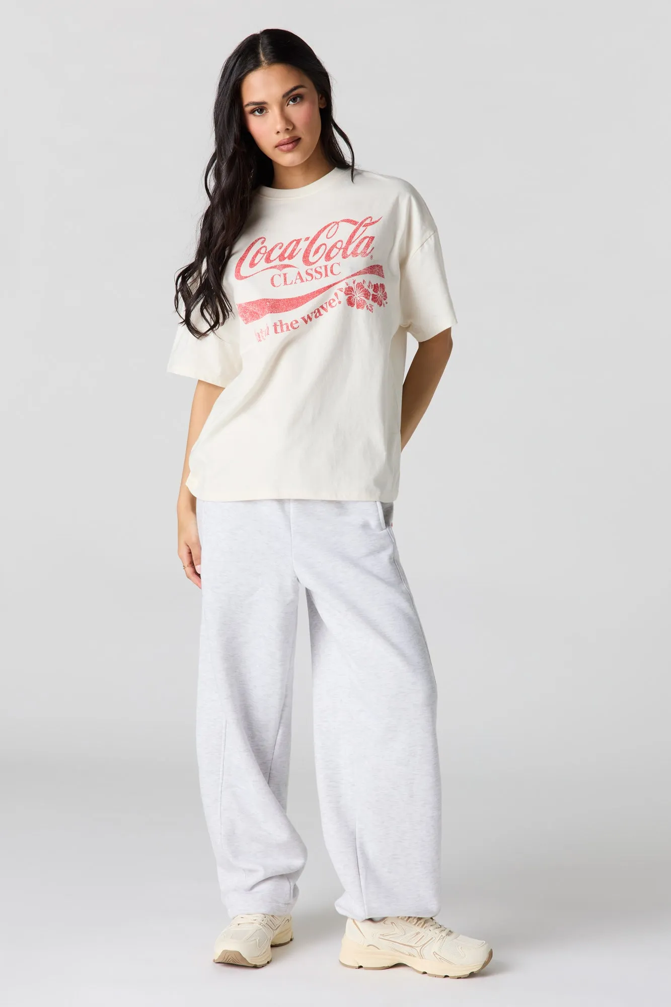 Luxe Heavy Cotton Coca-Cola Graphic T-Shirt sold by Charlotte Russe product image thumbnail 3