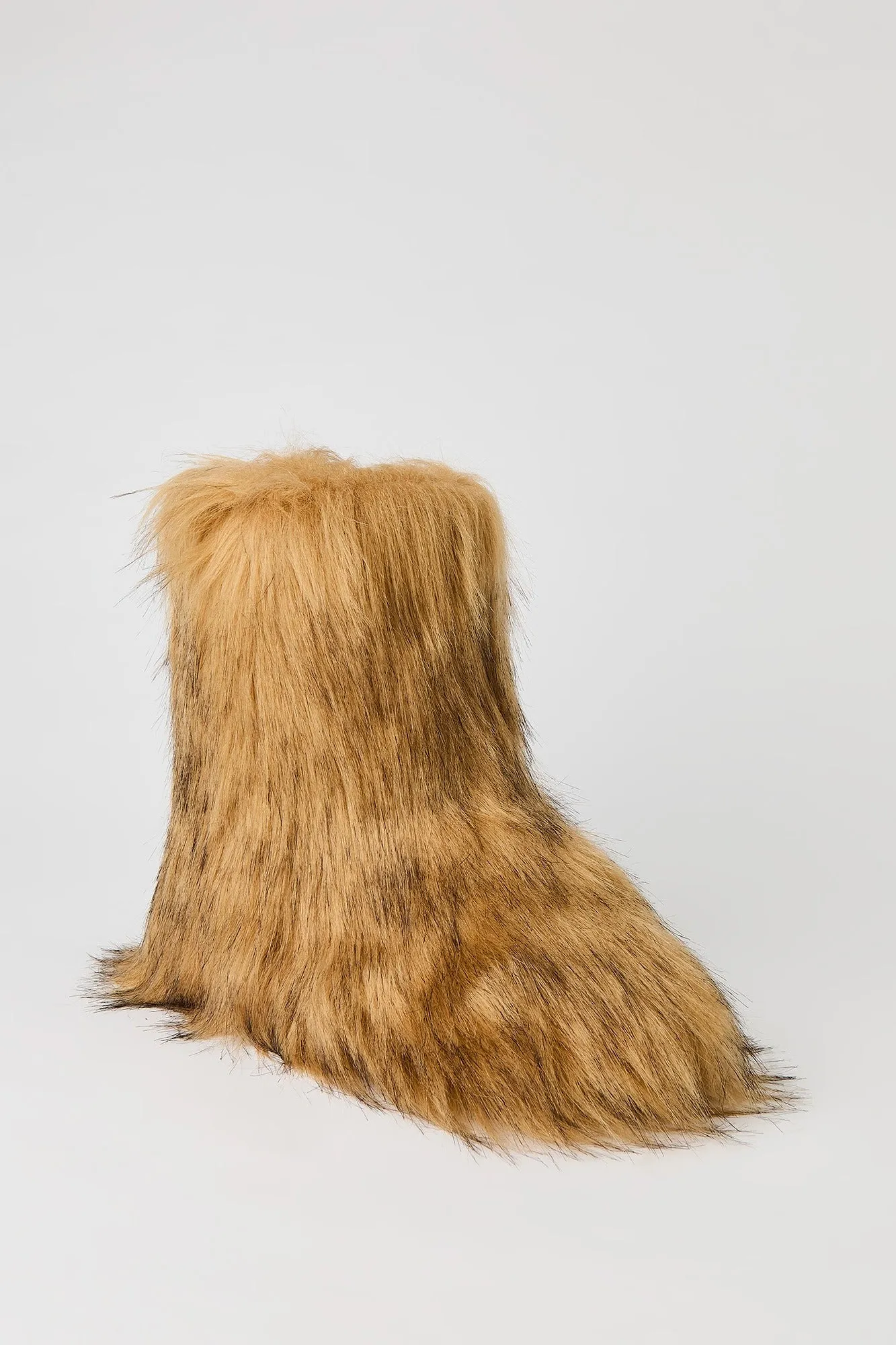 Faux Fur Booties sold by Charlotte Russe product image thumbnail 2