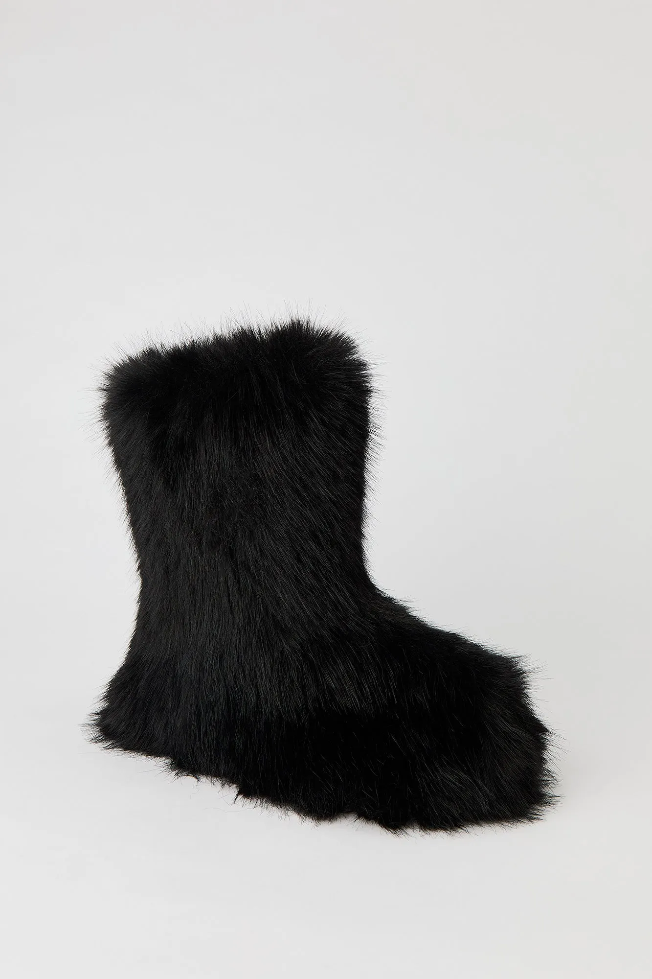 Faux Fur Booties sold by Charlotte Russe product image thumbnail 5