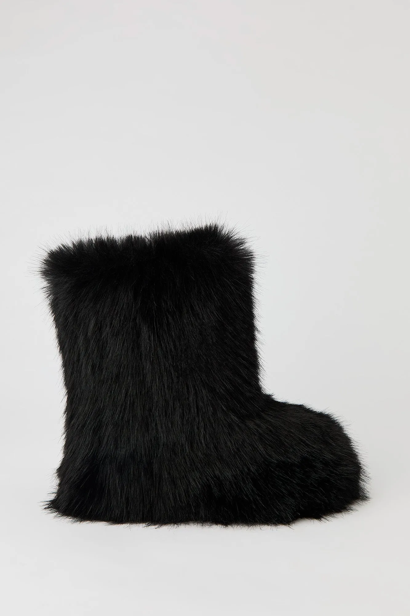 Faux Fur Booties sold by Charlotte Russe product image thumbnail 4