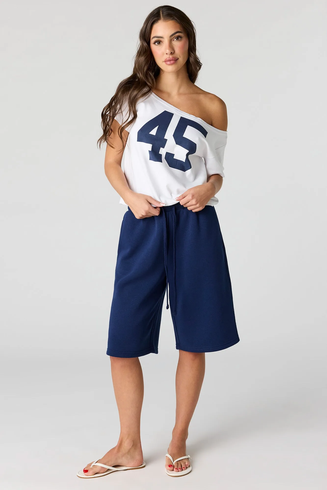 Fleece Jort sold by Charlotte Russe