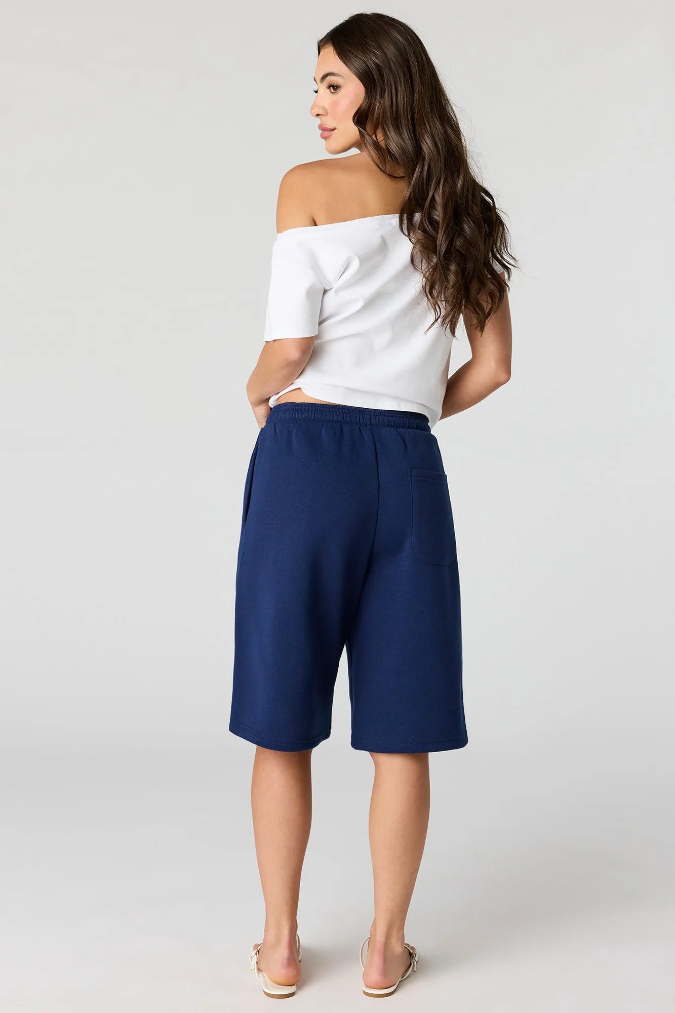 Fleece Jort sold by Charlotte Russe product image thumbnail 3