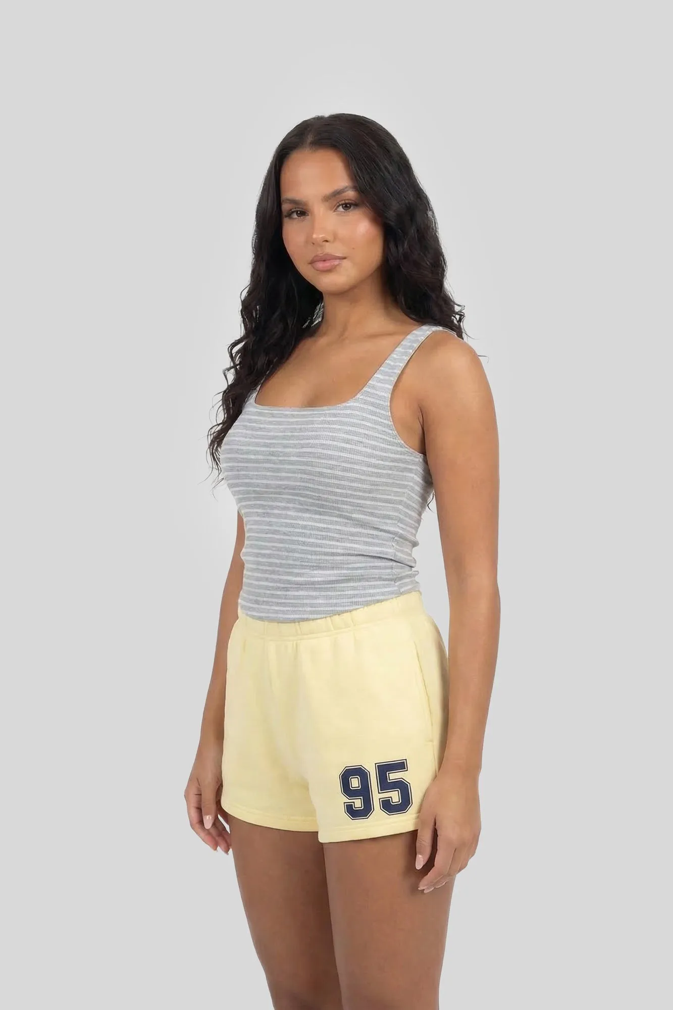 Graphic Fleece Short sold by Charlotte Russe product image thumbnail 2