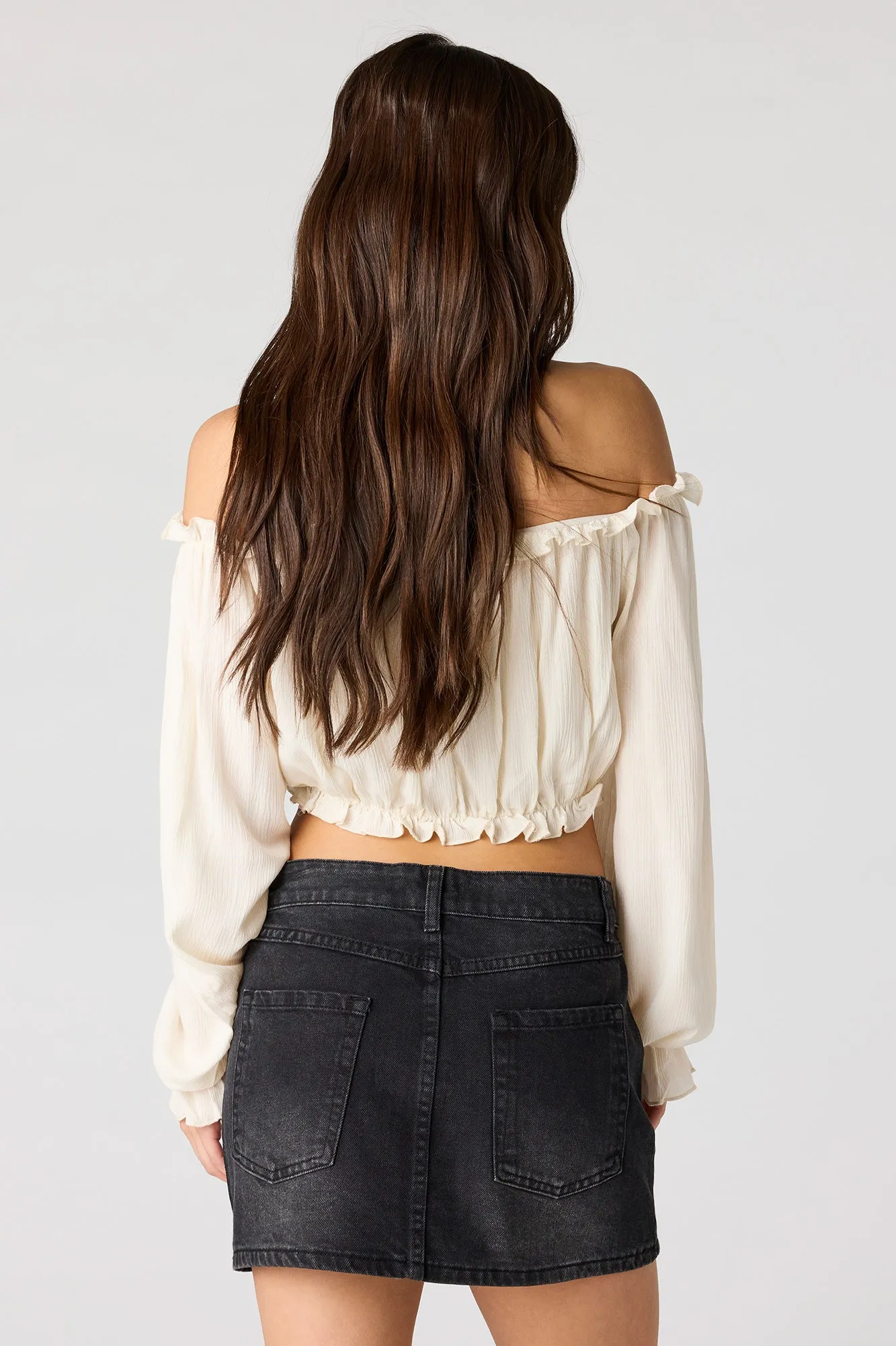 Star Studded Denim Skirt sold by Charlotte Russe product image thumbnail 5