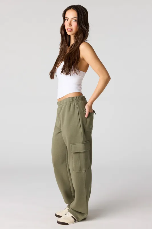 Fleece Cargo Sweatpant made by Stitches