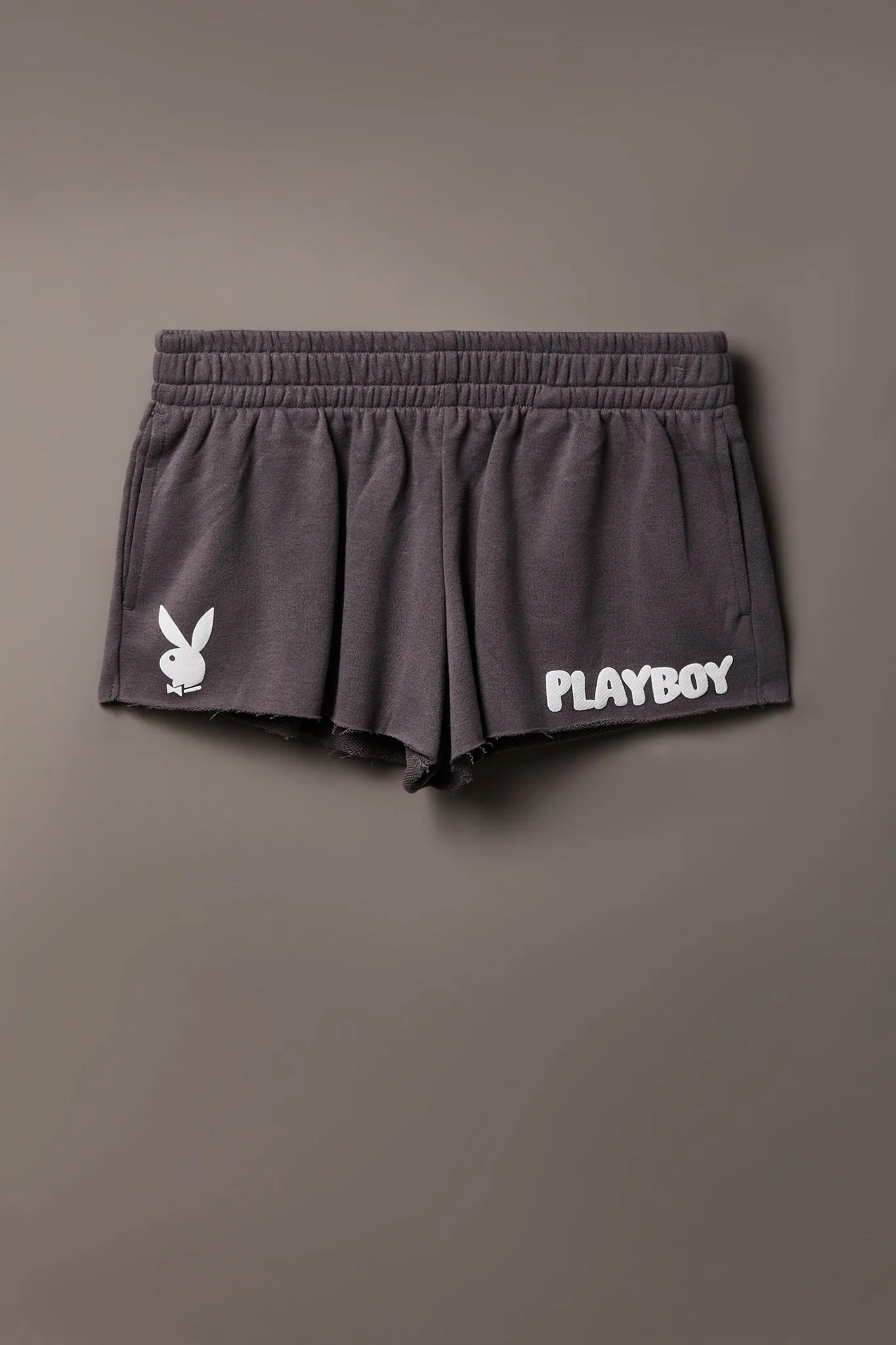 Playboy Fleece Shortie 2" sold by Charlotte Russe