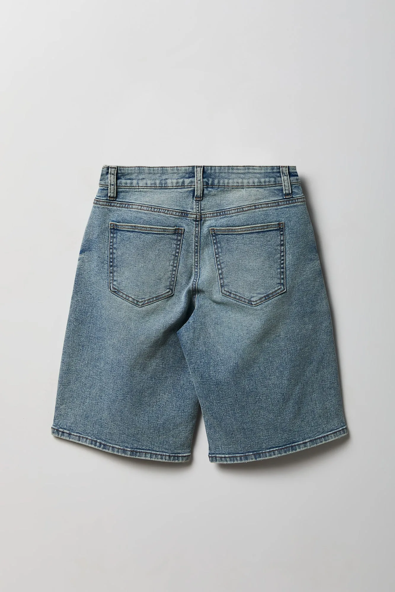 Stretch Low Rise Vintage Medium Jort sold by Charlotte Russe product image thumbnail 2