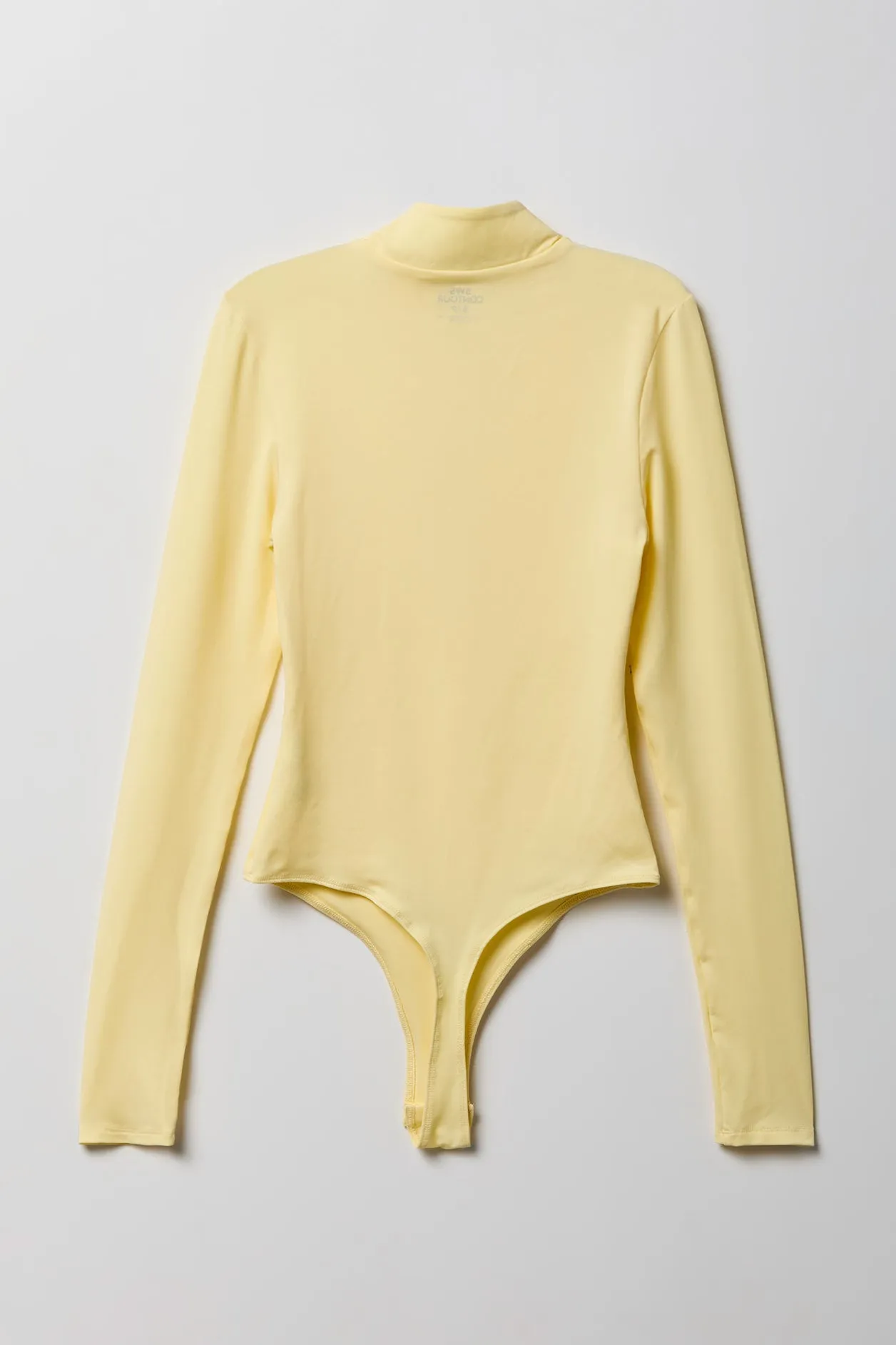 Contour Half Zip Long Sleeve Bodysuit sold by Charlotte Russe product image thumbnail 2
