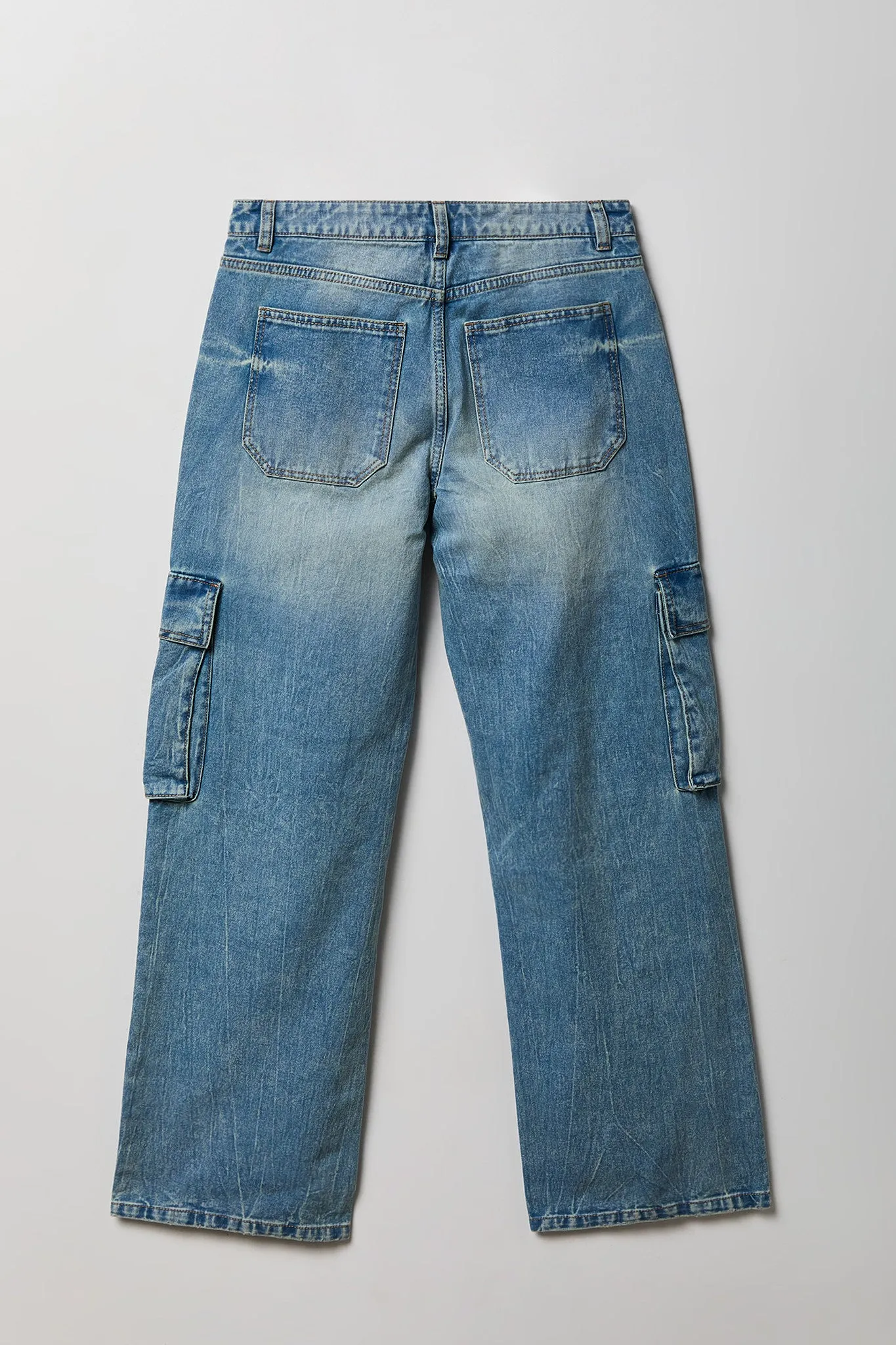 Multi Pocket Cargo Jean sold by Charlotte Russe product image thumbnail 2