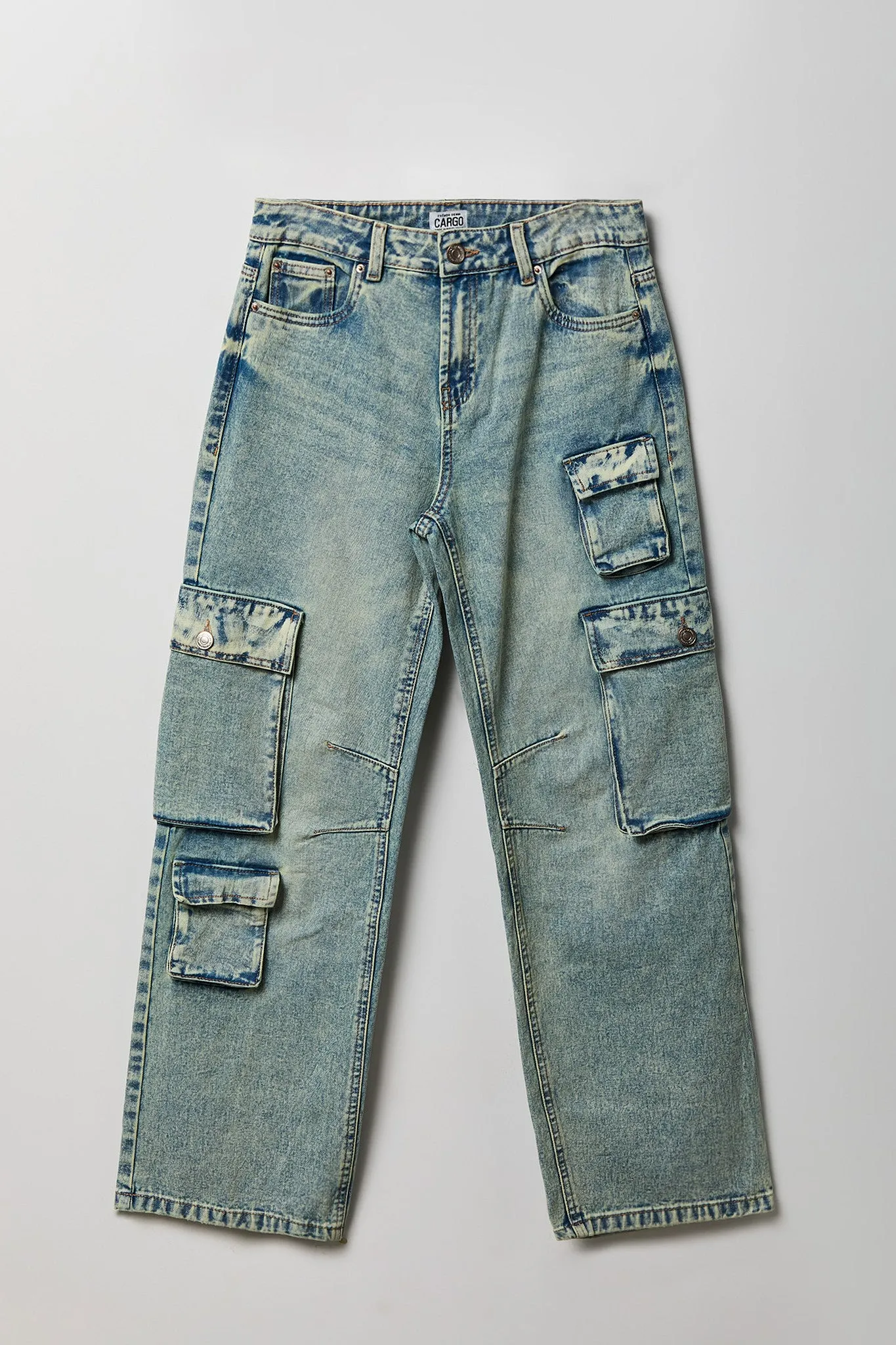 Multi Pocket Cargo Jean sold by Charlotte Russe product image thumbnail 3