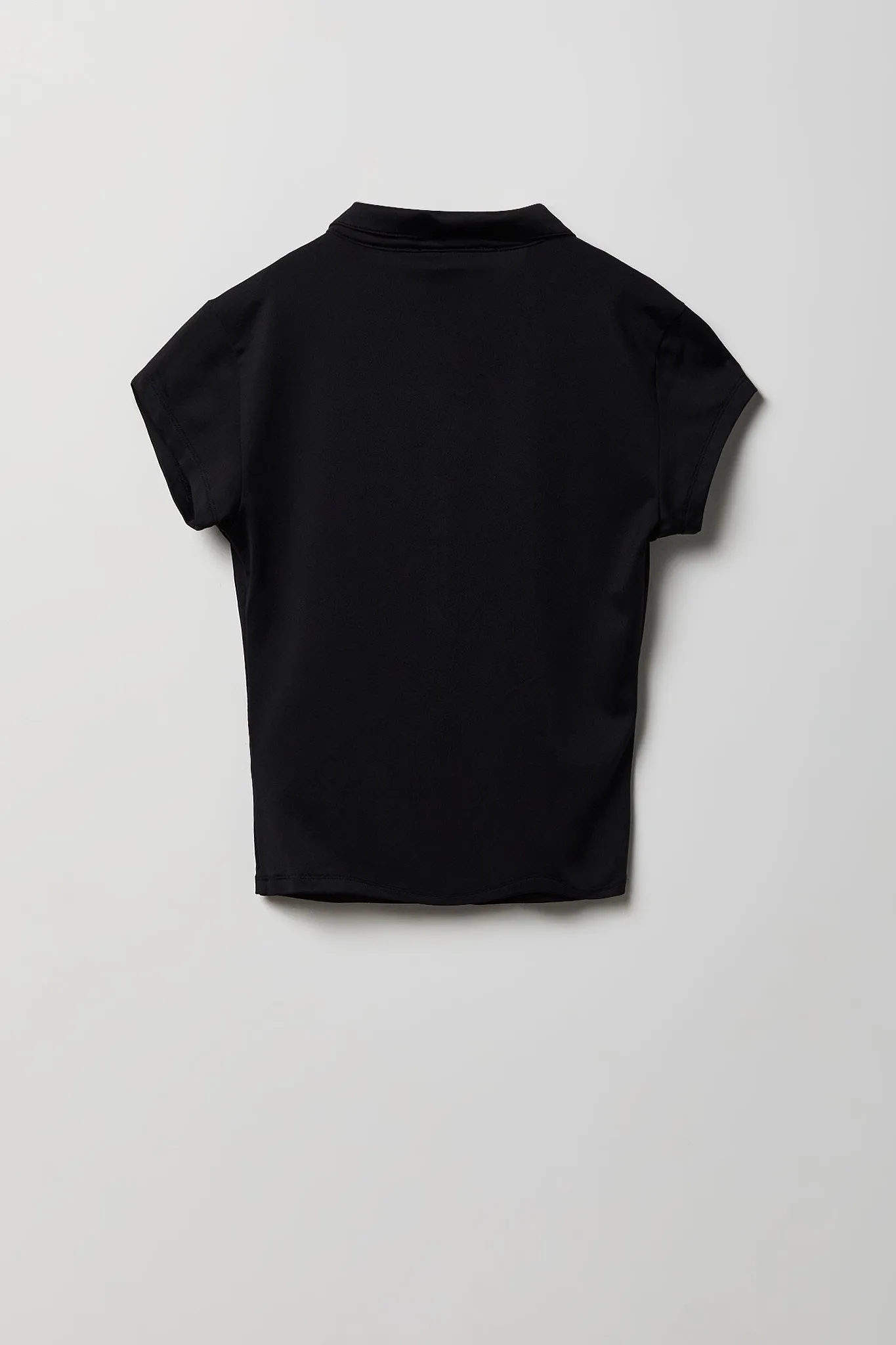Contour Button-Up Polo sold by Charlotte Russe product image thumbnail 4