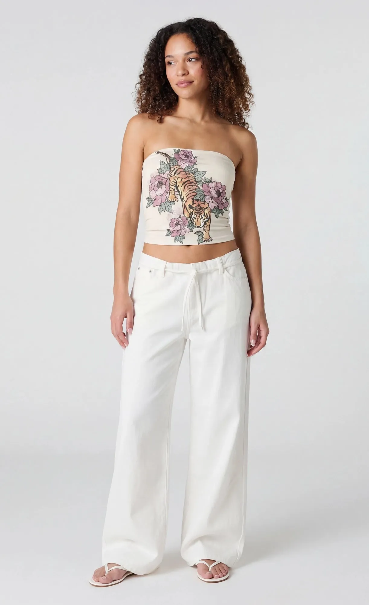 Printed Tube Top sold by Charlotte Russe product image thumbnail 3