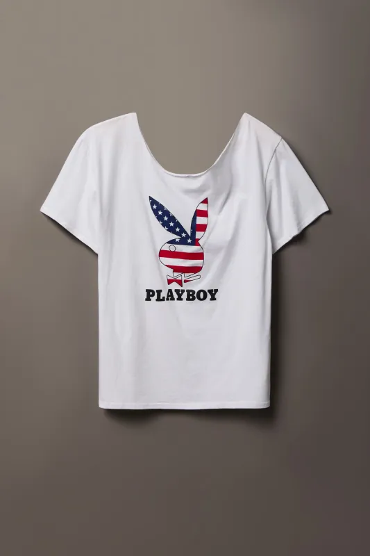Playboy USA Graphic T-Shirt made by Stitches