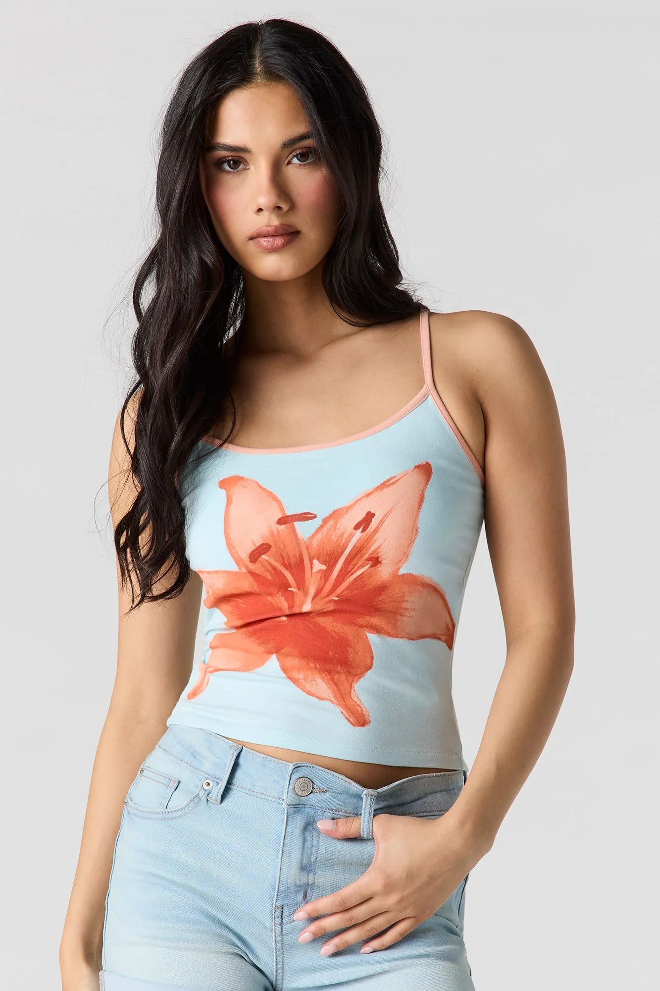 Summer Graphic Cami sold by Charlotte Russe product image thumbnail 4