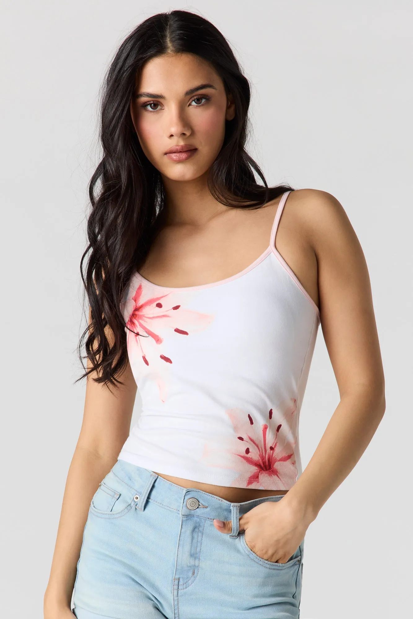Summer Graphic Cami sold by Charlotte Russe product image thumbnail 5