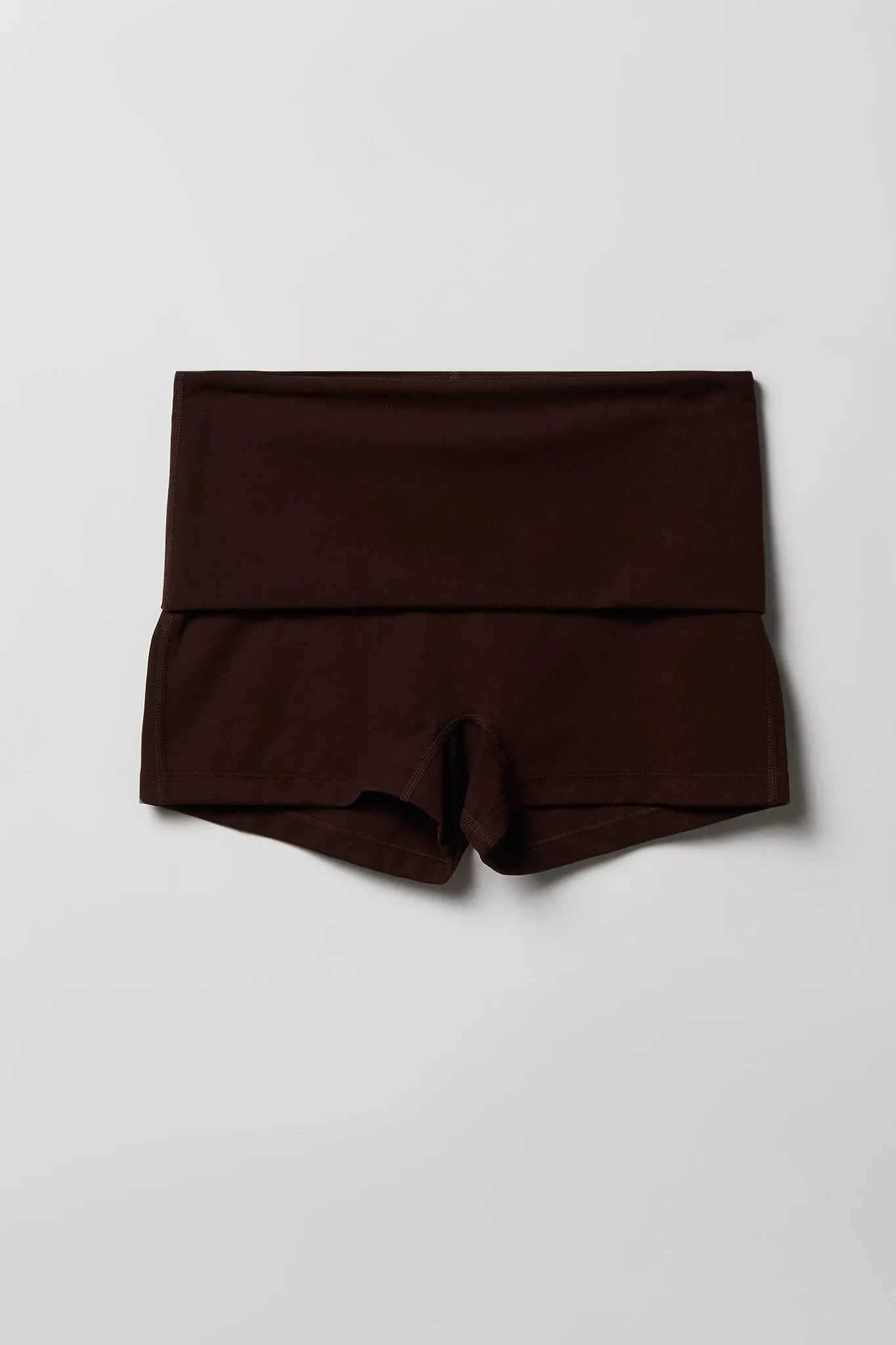 Active Foldover Waist Short sold by Charlotte Russe product image thumbnail 5