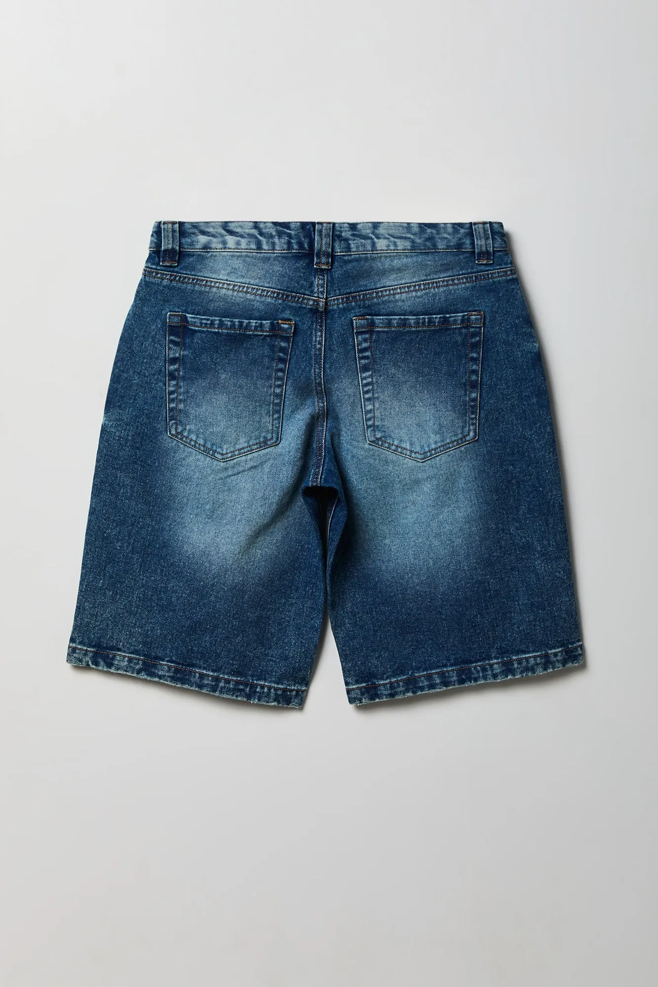 Brooklyn Low Rise Dark Jort 11" with Cherry Keychain sold by Charlotte Russe product image thumbnail 2