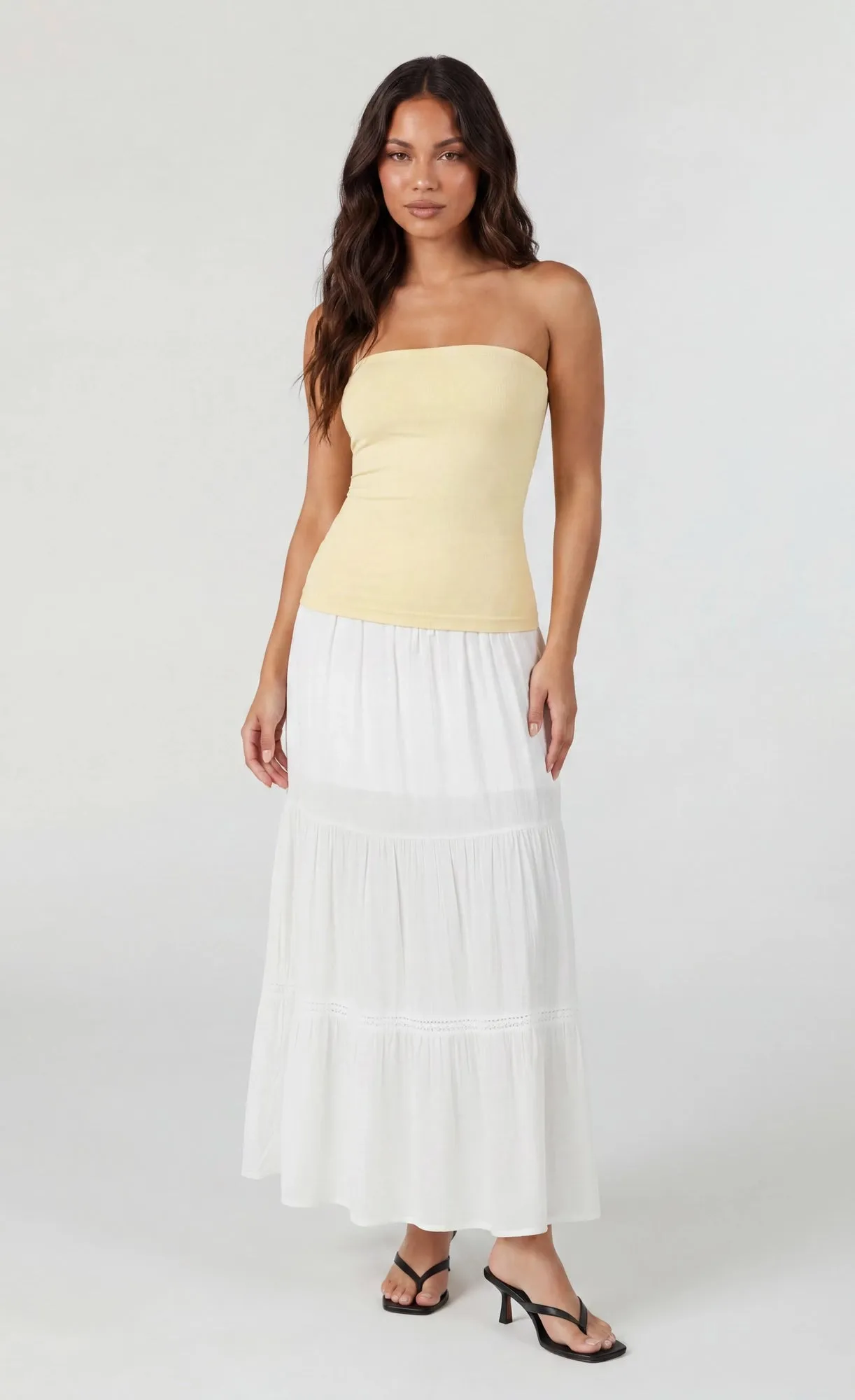 Long Lined Tube Top sold by Charlotte Russe product image thumbnail 3