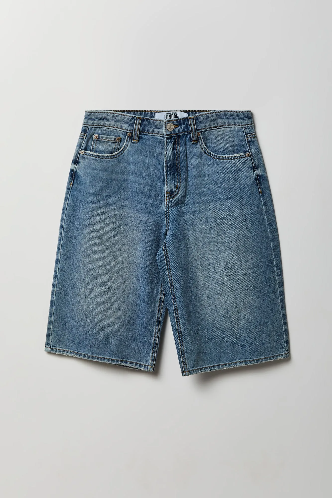 Low Rise Baggy Medium Jort 13" sold by Charlotte Russe