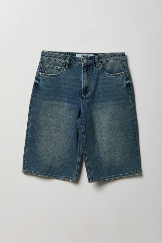 Low Rise Baggy Vintage Medium Jort 13" made by Stitches