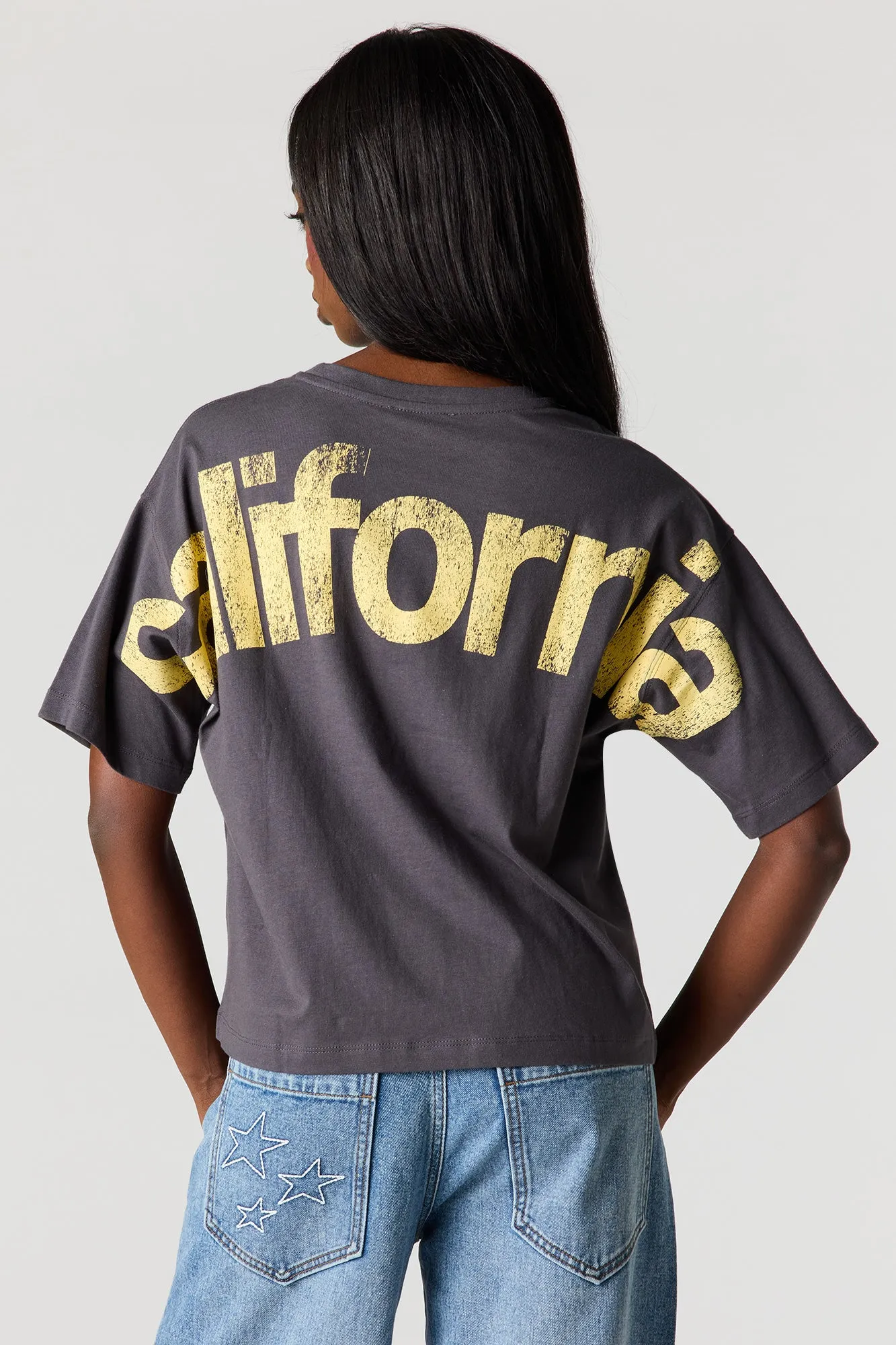 City Graphic Boxy T-Shirt sold by Charlotte Russe product image thumbnail 2