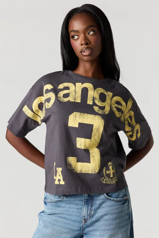 City Graphic Boxy T-Shirt made by Stitches