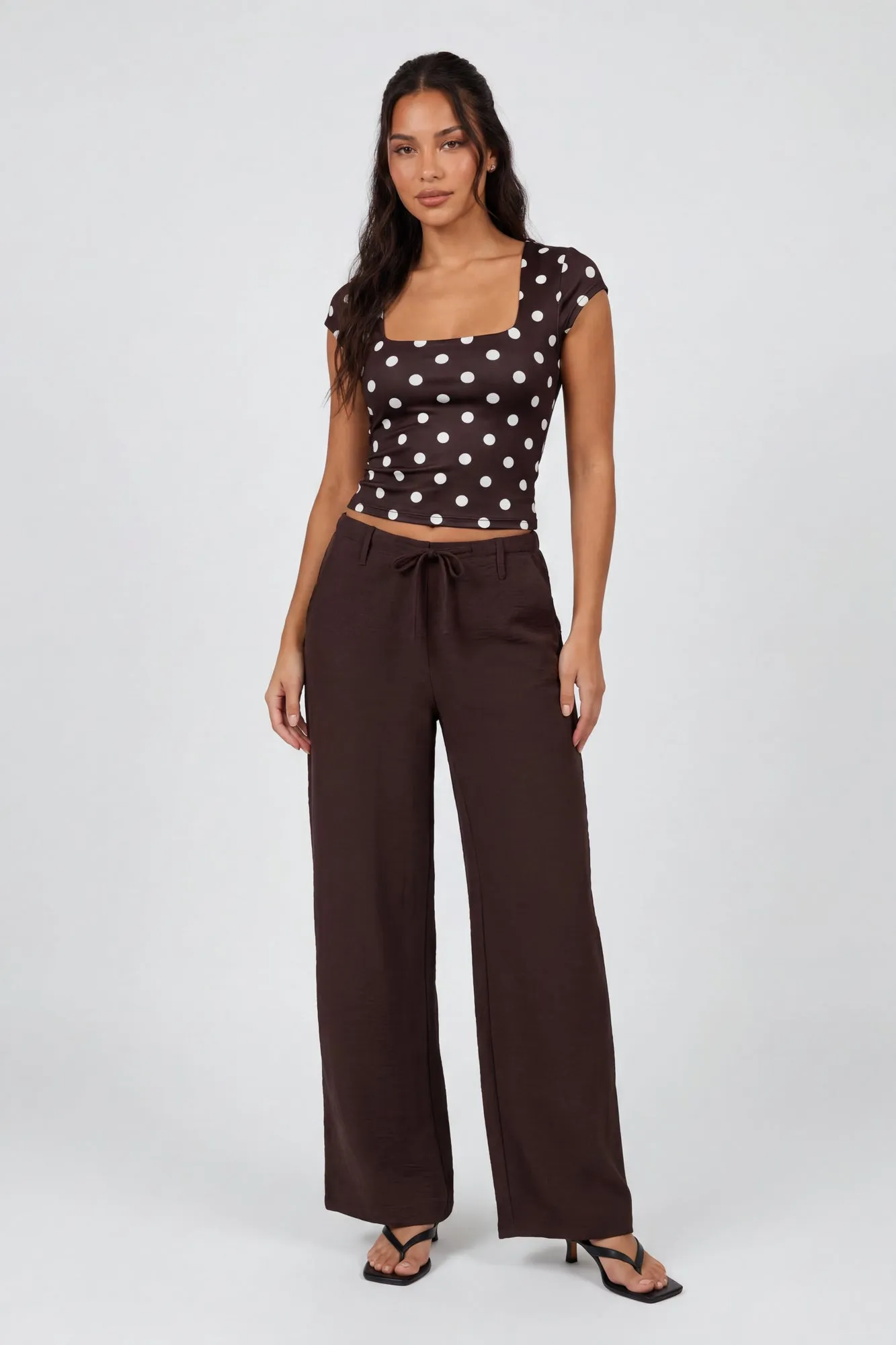 Luxe Heavy Contour Square Neck Top sold by Charlotte Russe product image thumbnail 3