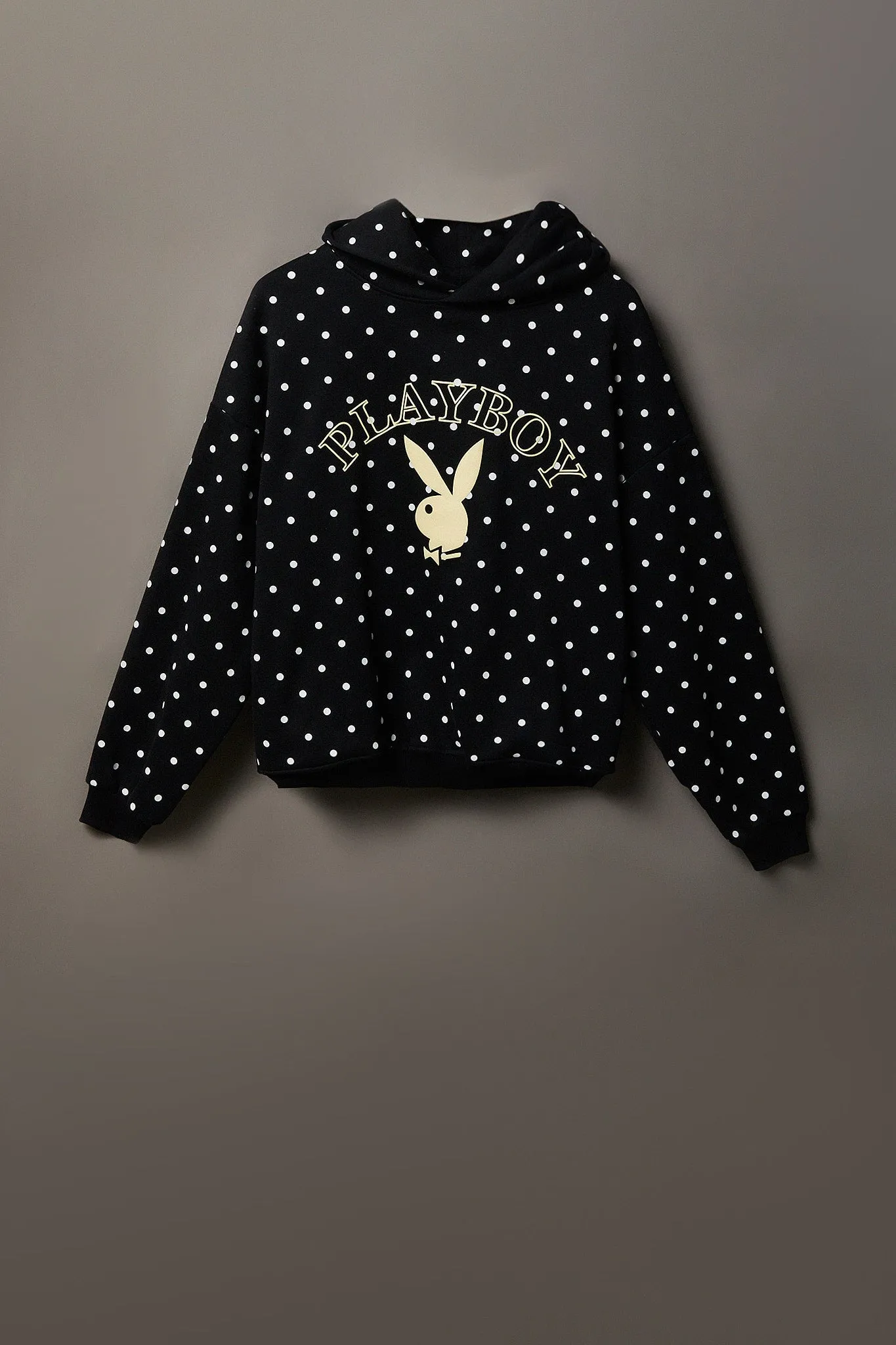 Playboy Graphic Boxy Fleece Hoodie sold by Charlotte Russe product image thumbnail 3