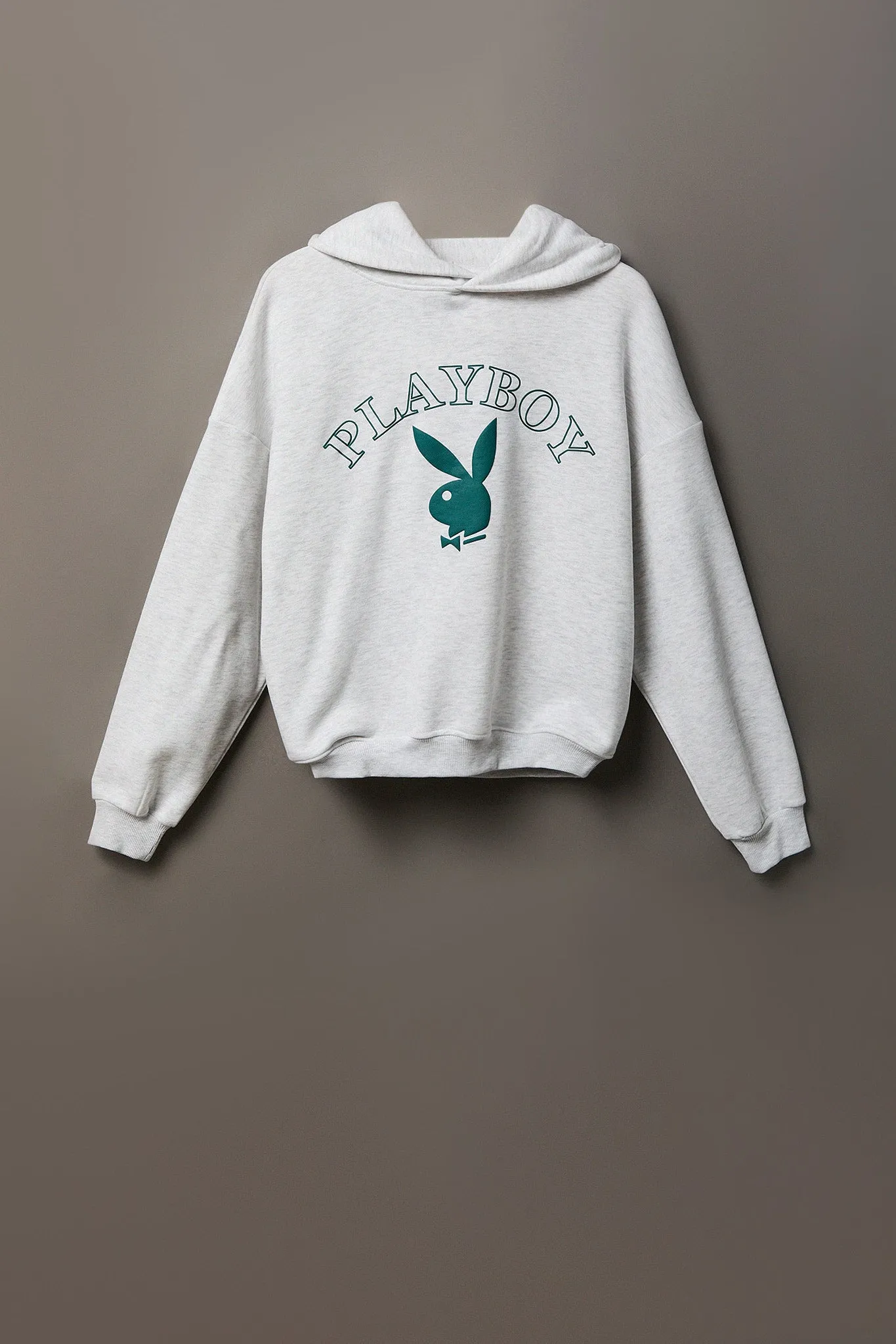 Playboy Graphic Boxy Fleece Hoodie sold by Charlotte Russe