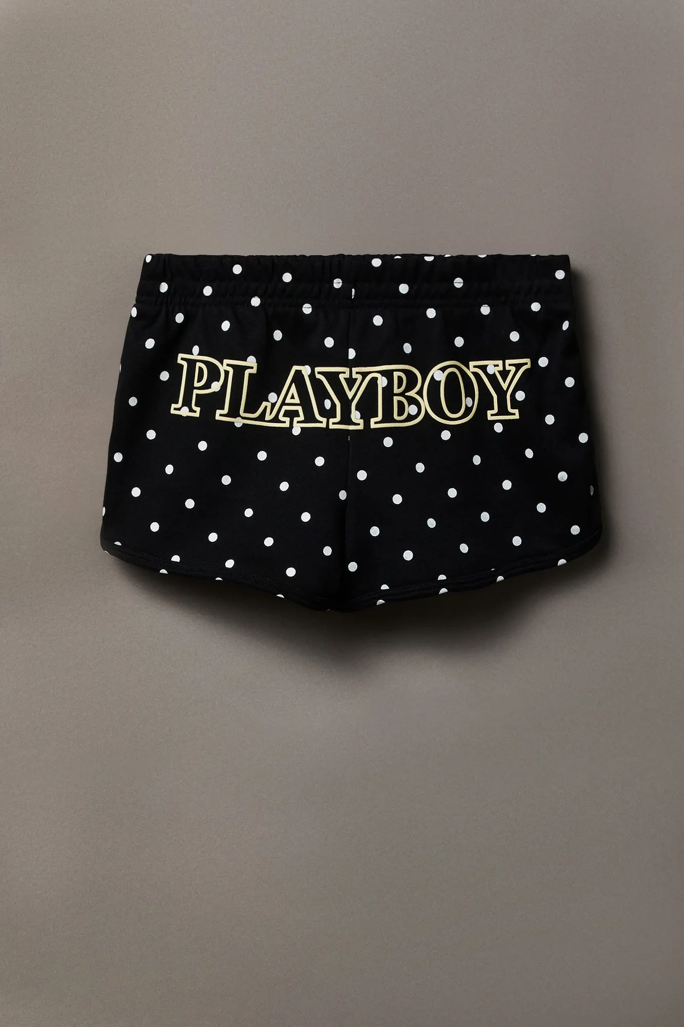 Playboy Graphic Fleece Dolphin Short 2.5" sold by Charlotte Russe product image thumbnail 4