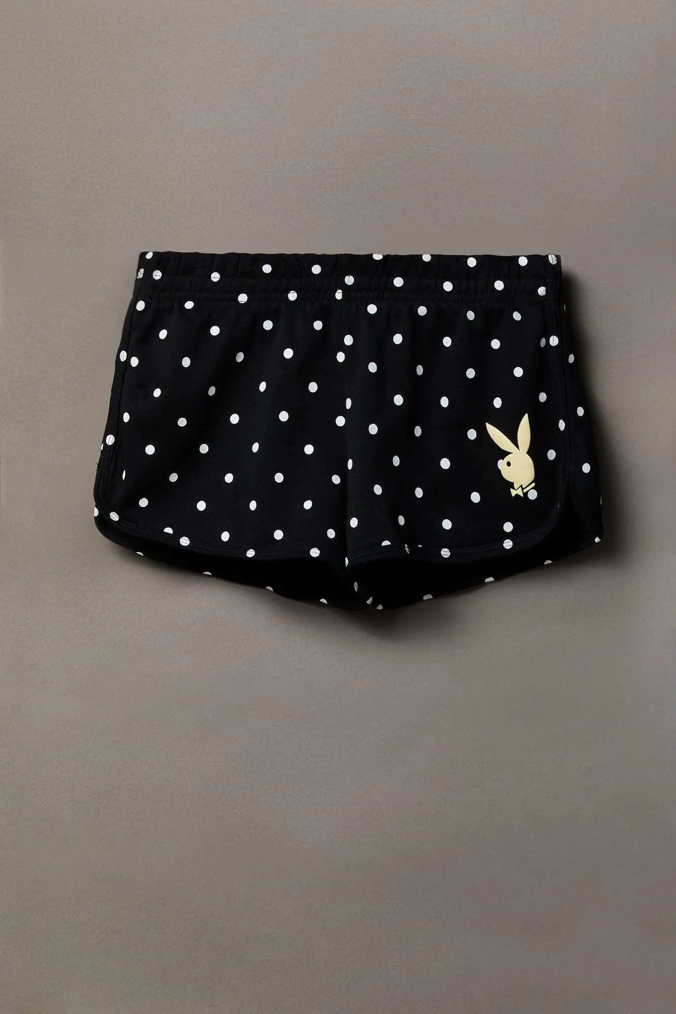 Playboy Graphic Fleece Dolphin Short 2.5" sold by Charlotte Russe product image thumbnail 3