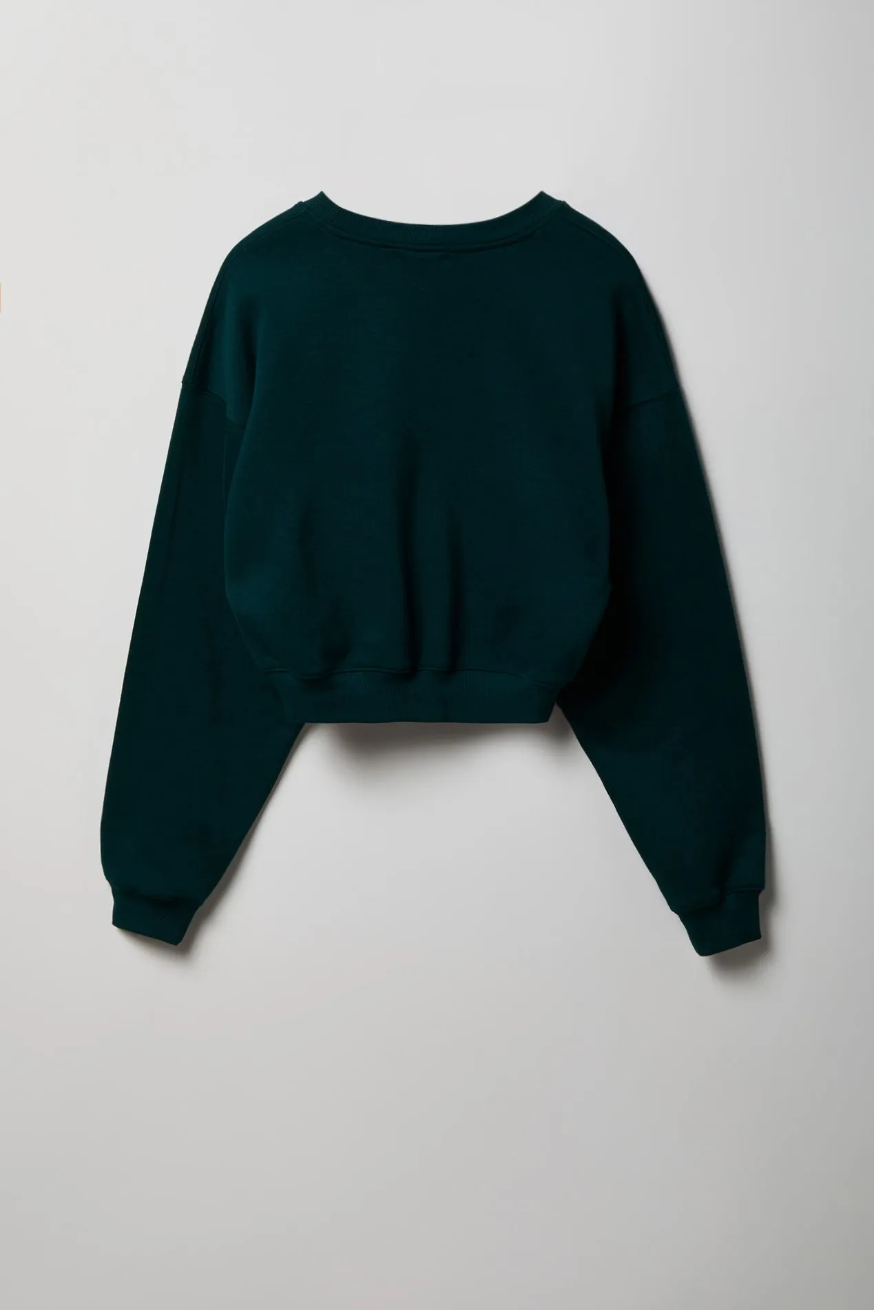 Fleece Boxy Sweatshirt sold by Charlotte Russe product image thumbnail 4