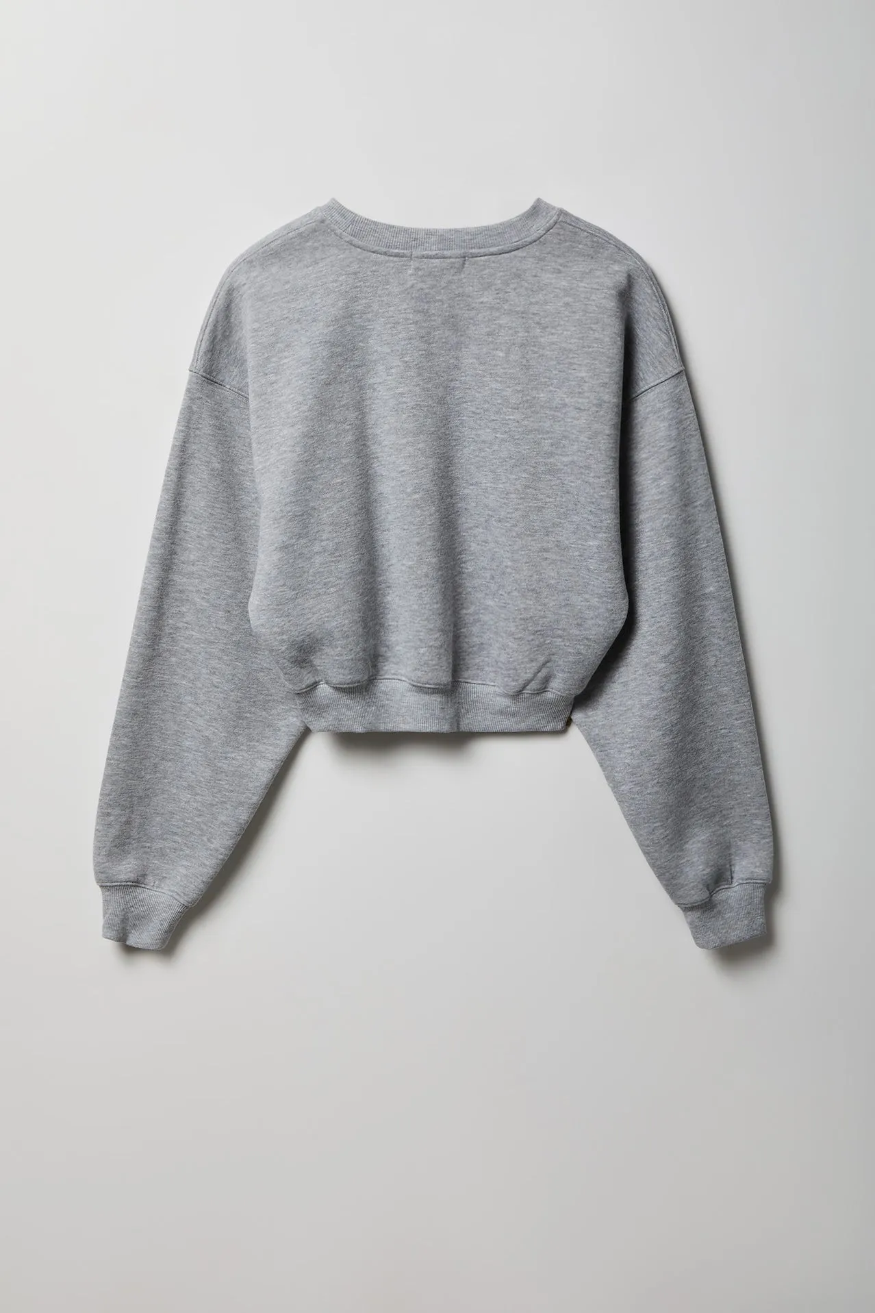 Fleece Boxy Sweatshirt sold by Charlotte Russe product image thumbnail 2