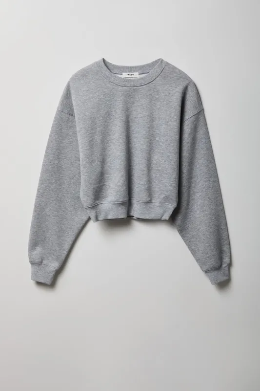 Fleece Boxy Sweatshirt made by Stitches