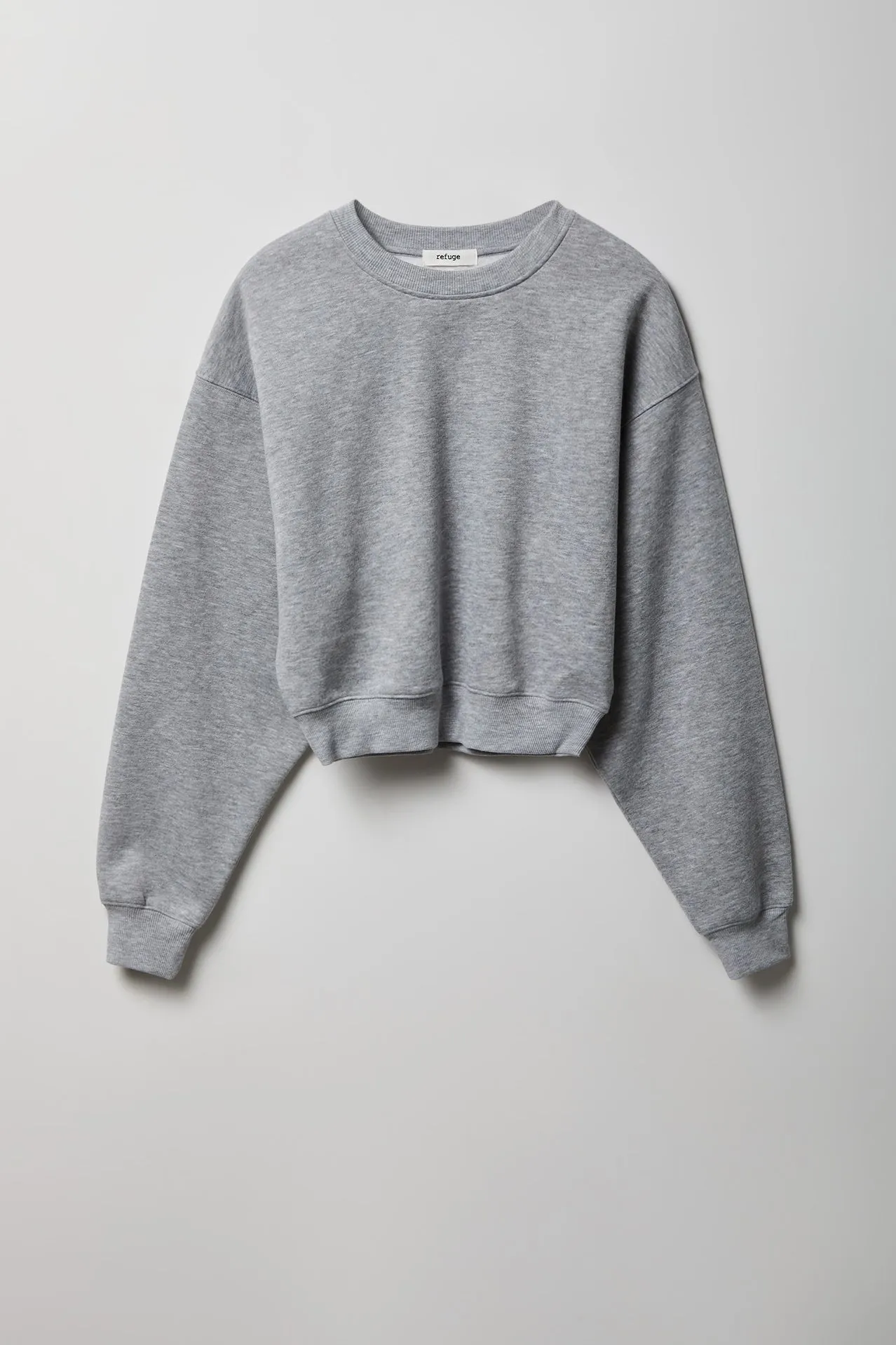 Fleece Boxy Sweatshirt sold by Charlotte Russe
