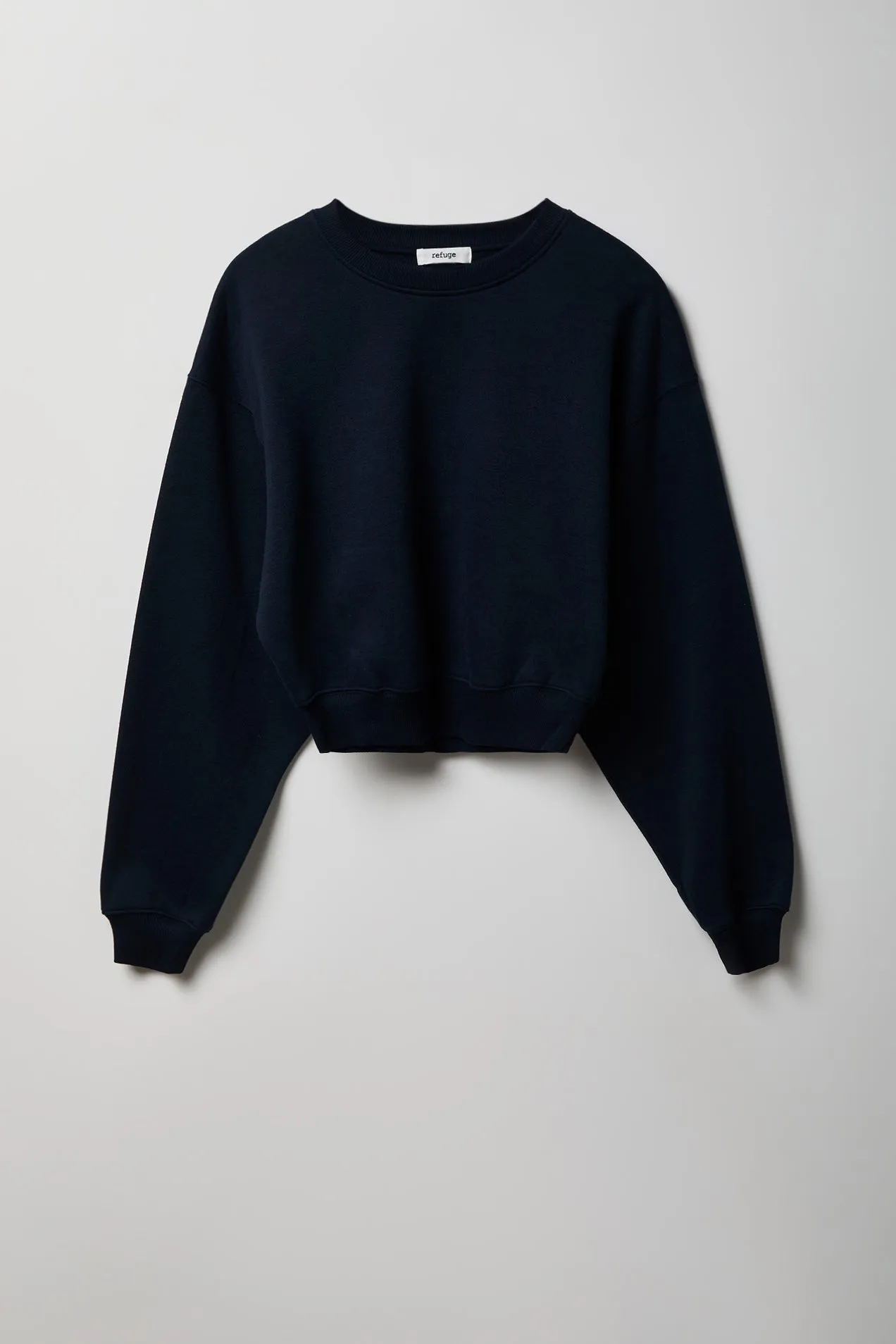 Fleece Boxy Sweatshirt sold by Charlotte Russe product image thumbnail 5