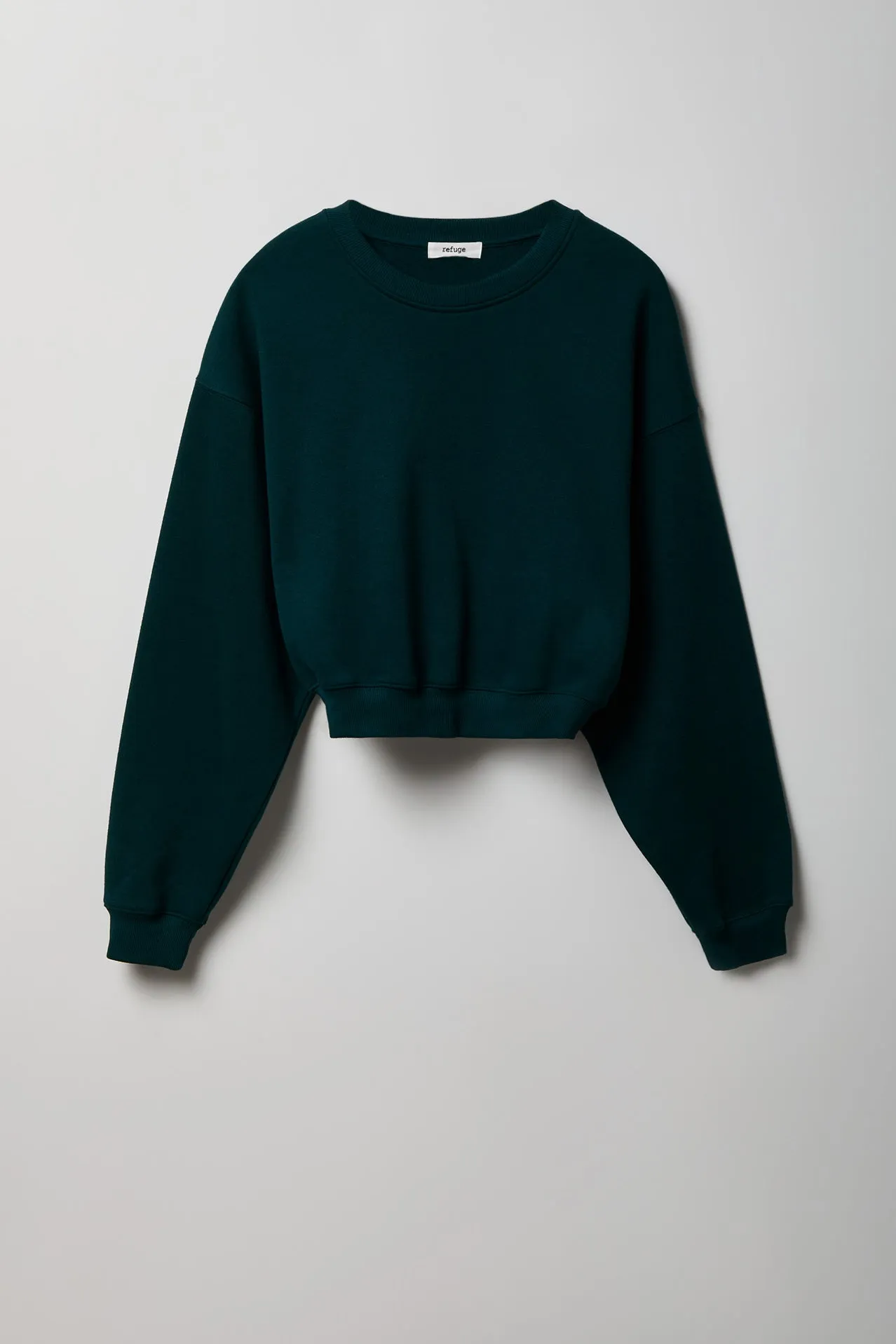Fleece Boxy Sweatshirt sold by Charlotte Russe product image thumbnail 3